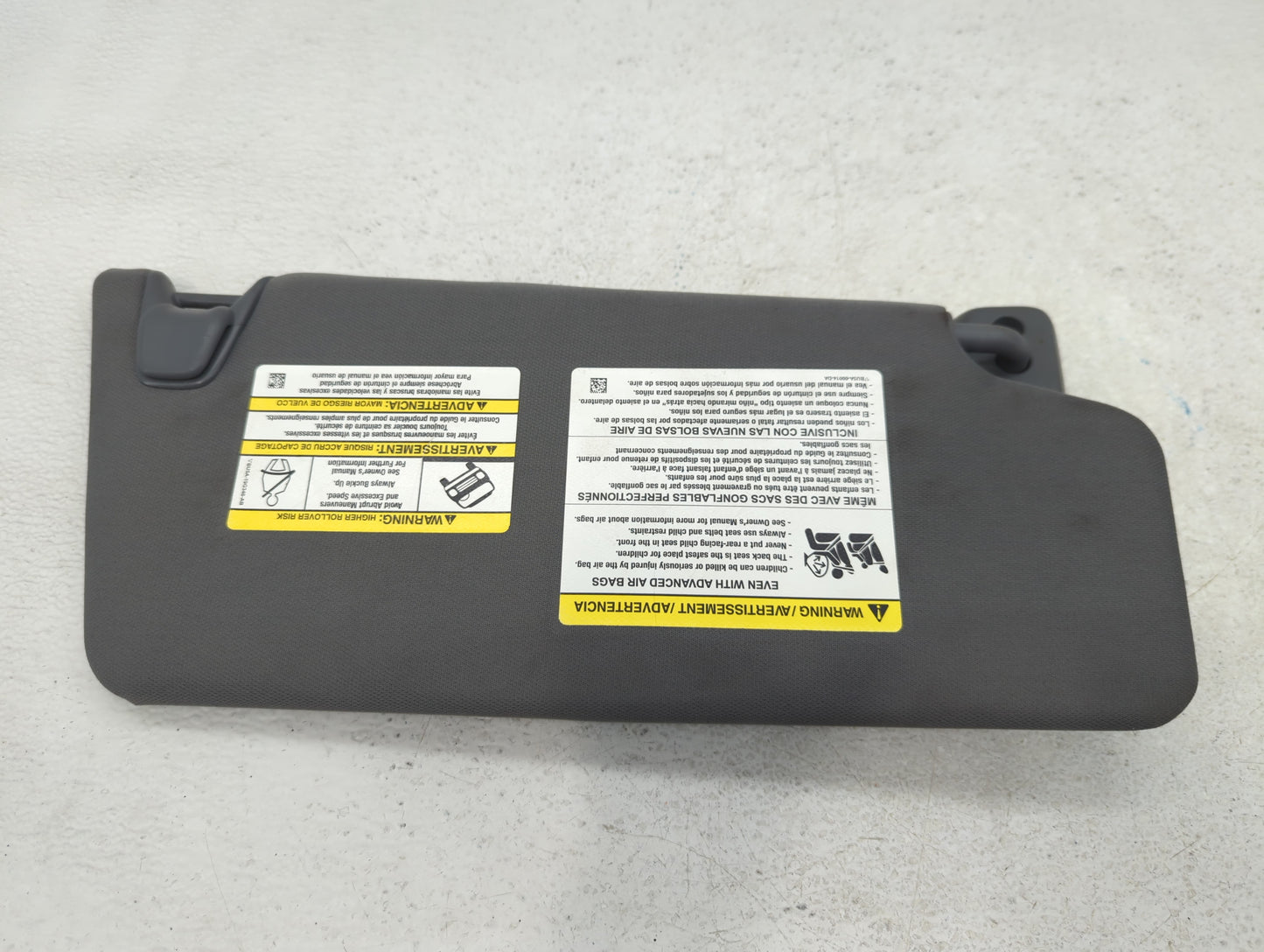 2011-2014 Ford F-150 Sun Visor Shade Replacement Driver Left Mirror Fits Fits 2011 2012 2013 2014 OEM Used Auto Parts - Oemu