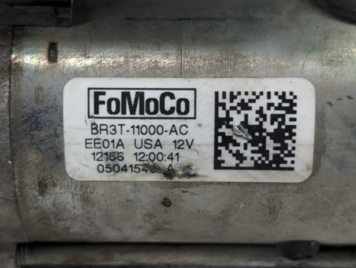 2011-2014 Ford F-150 Car Starter Motor Solenoid OEM P/N:BR3T-11000-AC Fits Fits 2011 2012 2013 2014 2015 OEM Used Auto Parts