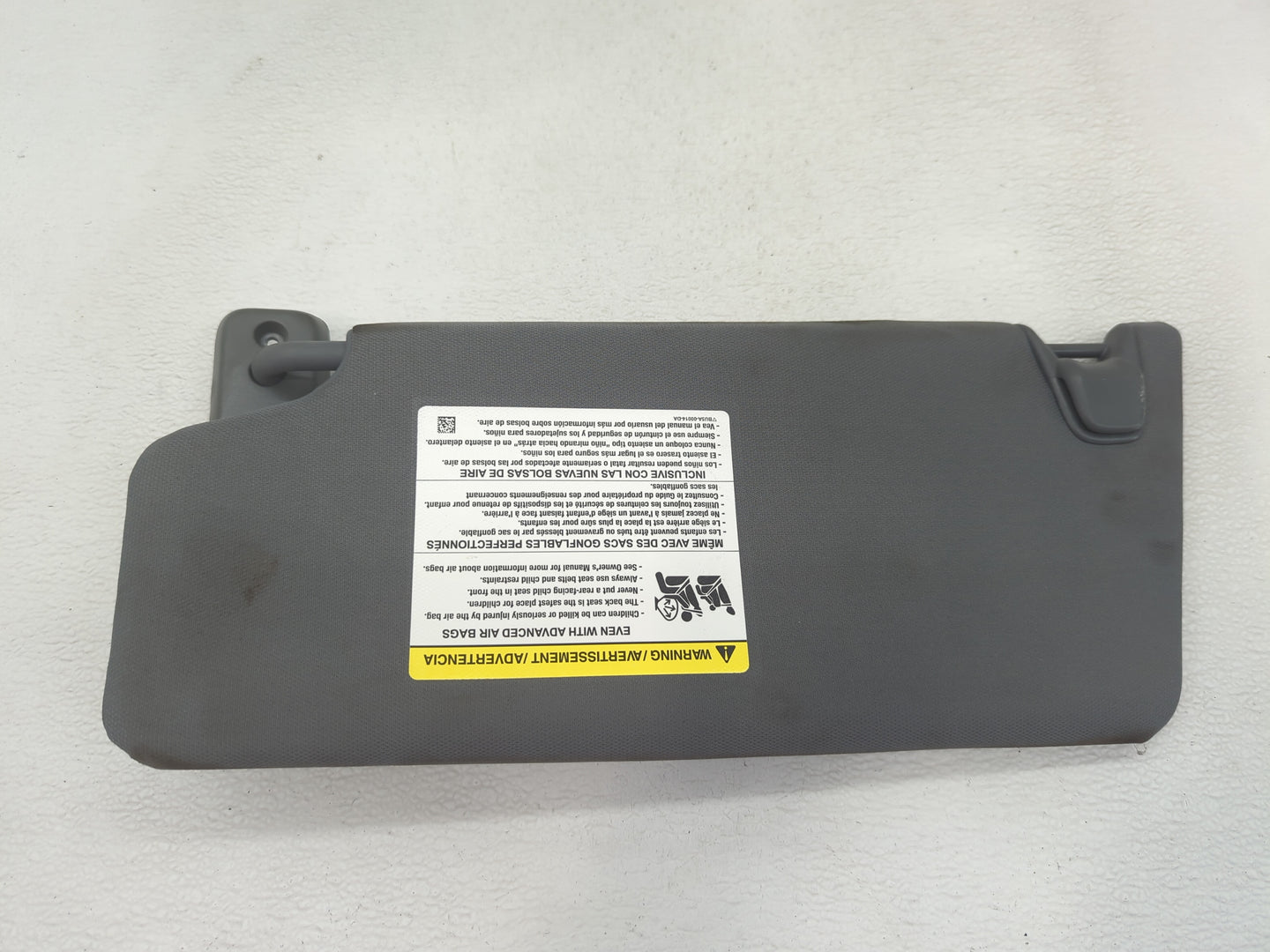 2011-2014 Ford F-150 Sun Visor Shade Replacement Passenger Right Mirror Fits Fits 2011 2012 2013 2014 OEM Used Auto Parts - 