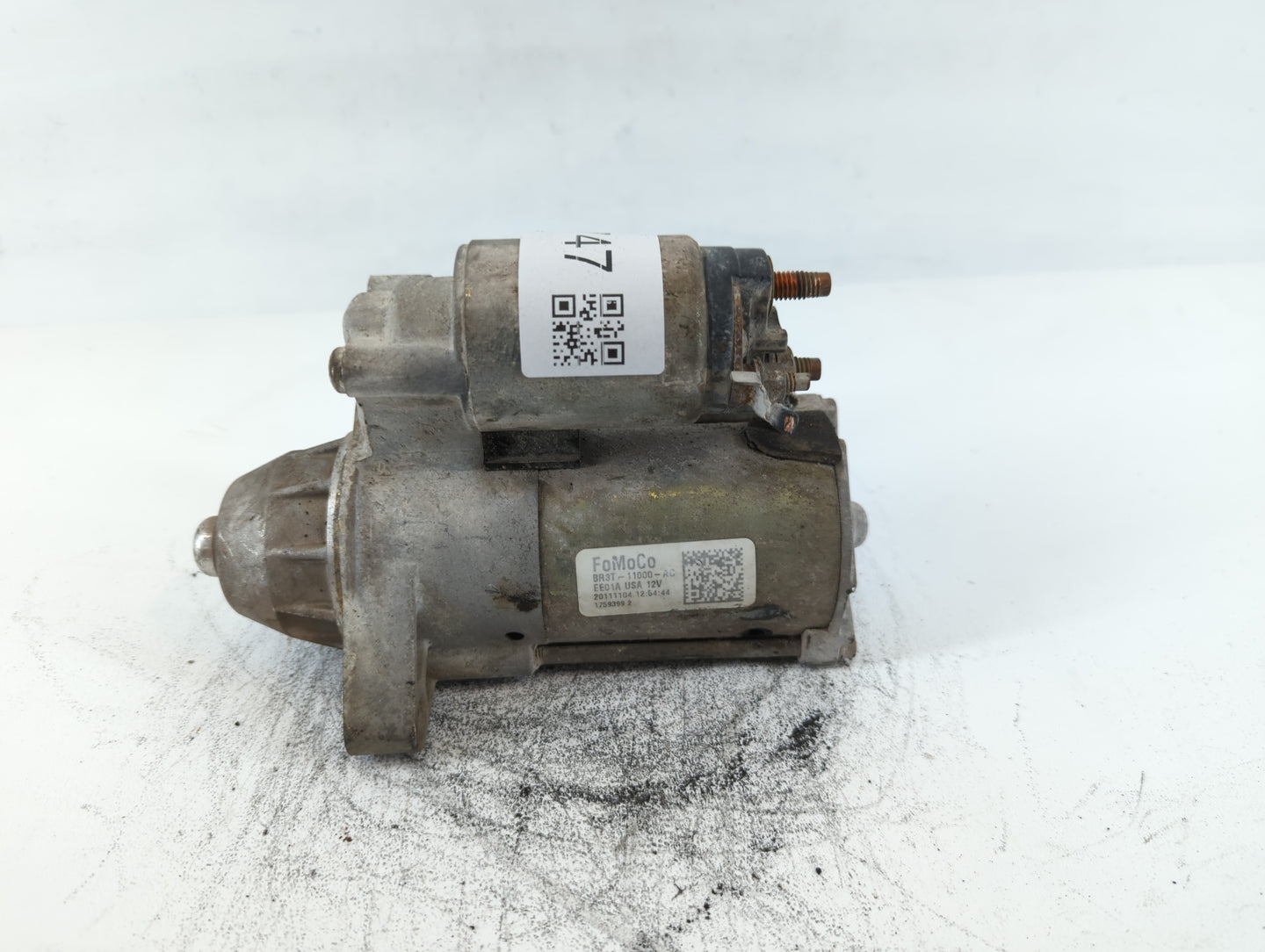 2012 Ford F-150 Car Starter Motor Solenoid OEM P/N:BR3T-11000-AC Fits OEM Used Auto Parts - Oemusedautoparts1.com
