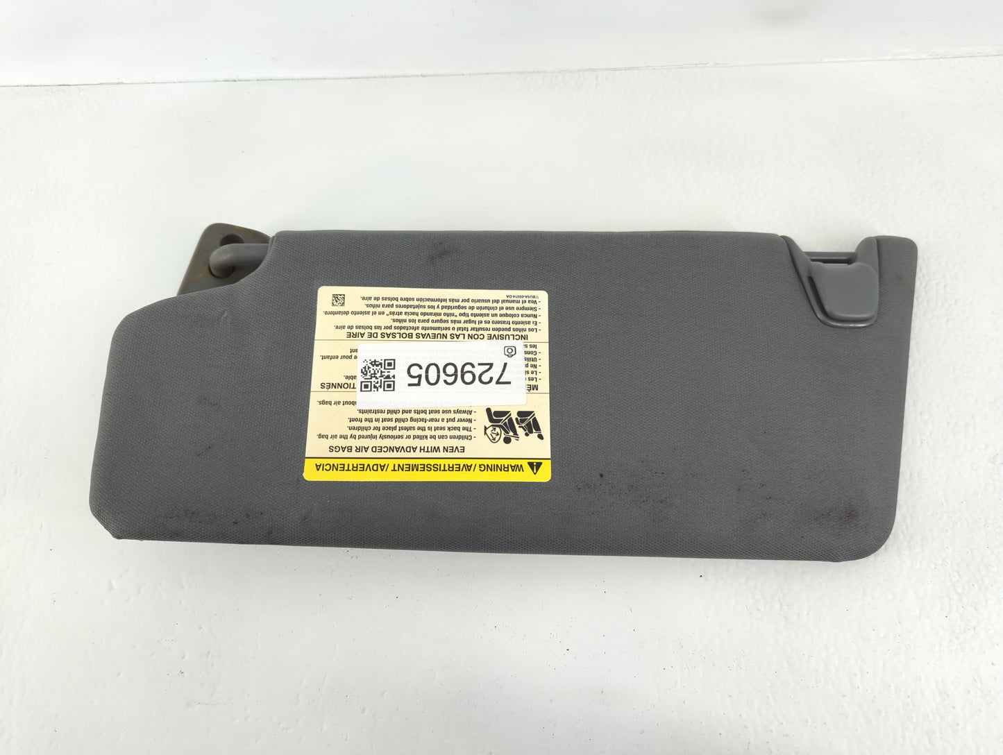 2011-2014 Ford F-150 Sun Visor Shade Replacement Passenger Right Mirror Fits Fits 2011 2012 2013 2014 OEM Used Auto Parts - 