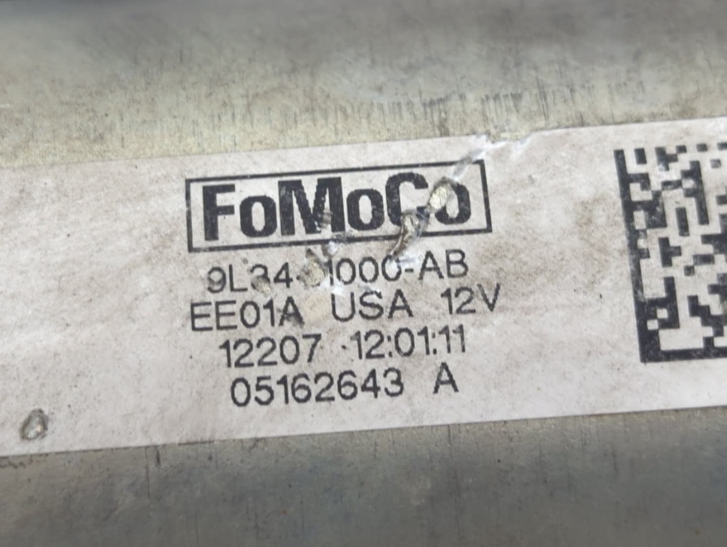 1999-2013 Ford F-150 Car Starter Motor Solenoid OEM P/N:9L34-1000-AB 11000 12V Fits OEM Used Auto Parts - Oemusedautoparts1.