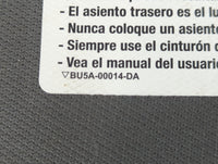 2012 Ford F-150 Sun Visor Shade Replacement Driver Left Mirror Fits OEM Used Auto Parts - Oemusedautoparts1.com