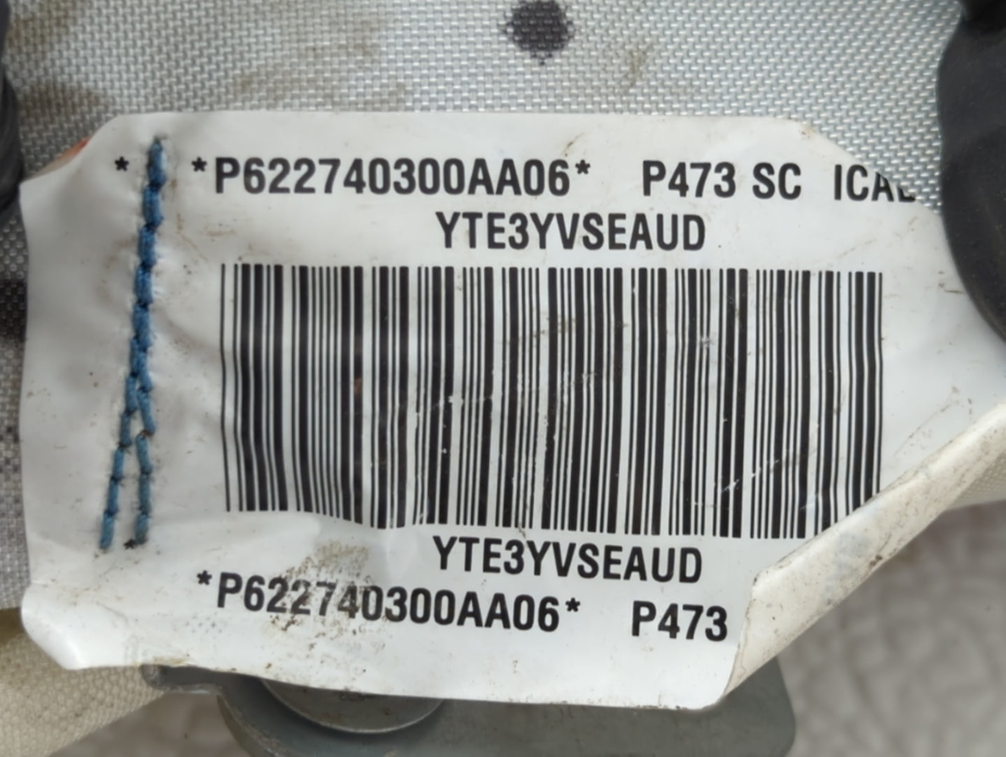 2011-2015 Ford F-350 Super Duty Air Bag Passenger Right Dashboard Oem - Oemusedautoparts1.com