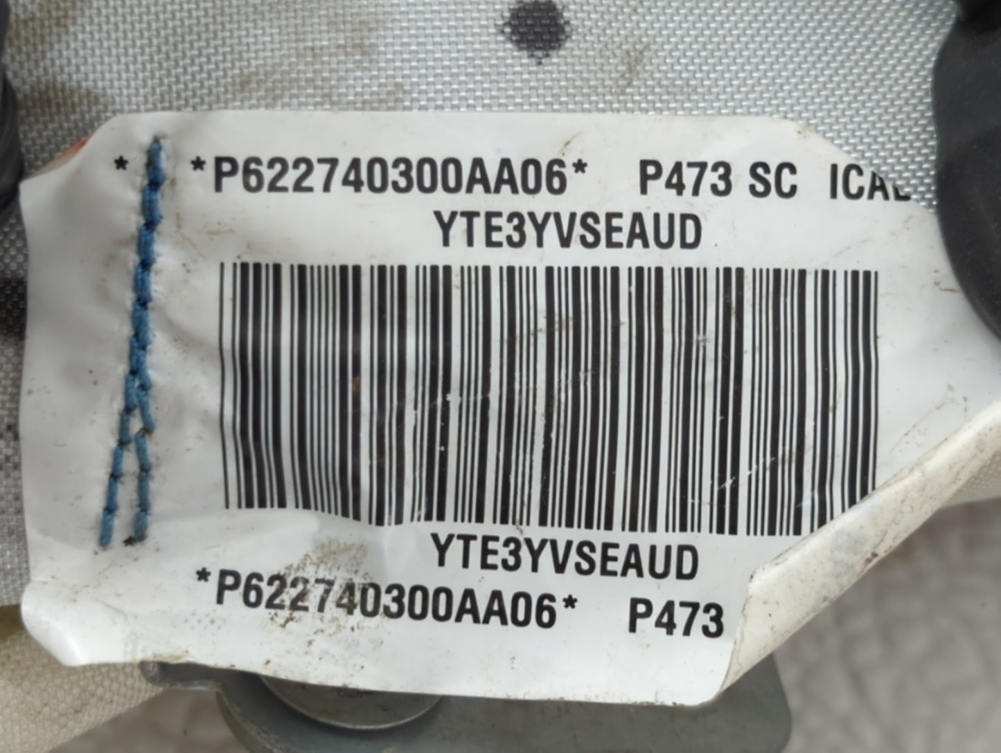 2011-2015 Ford F-350 Super Duty Air Bag Passenger Right Dashboard Oem - Oemusedautoparts1.com