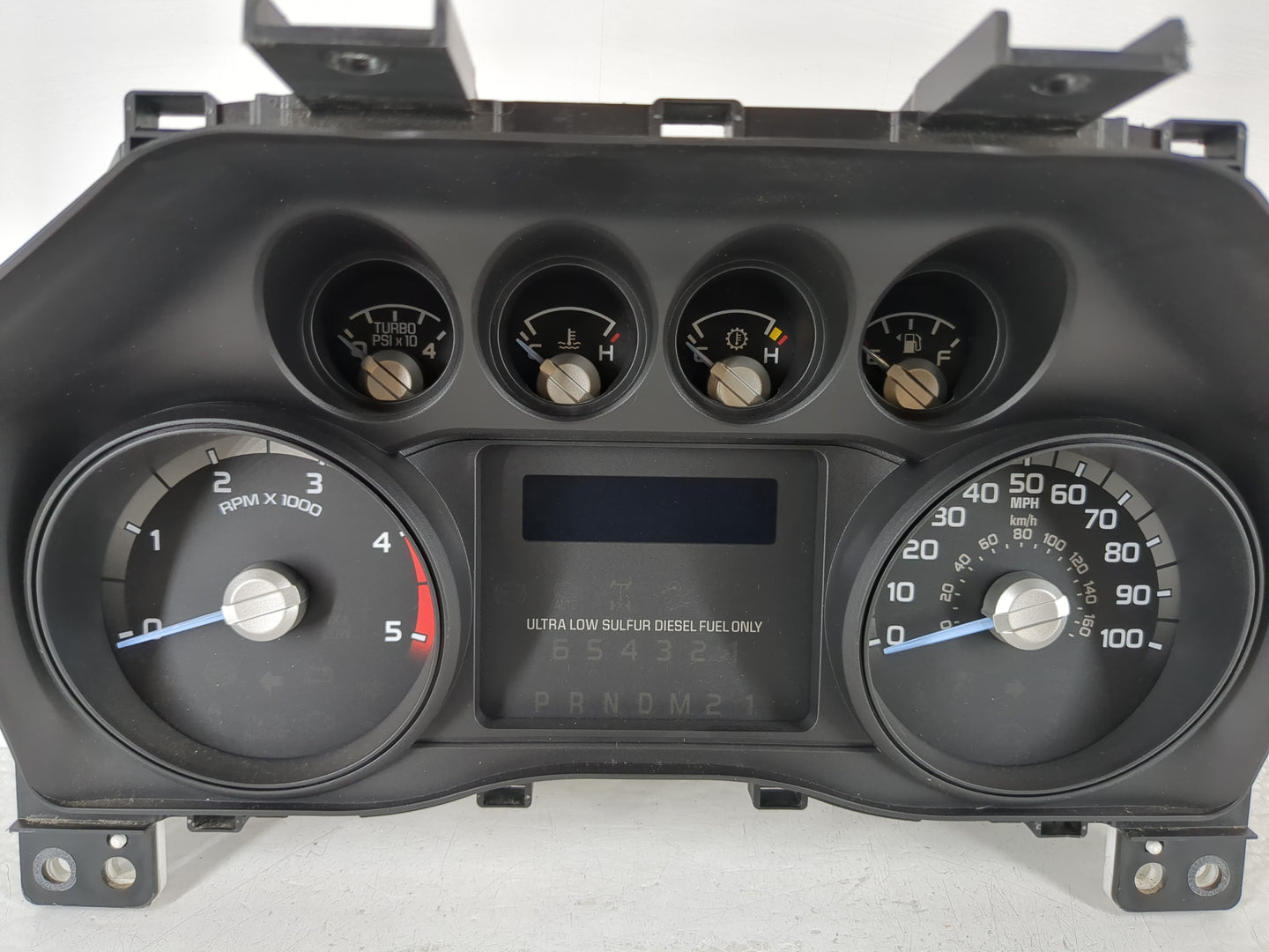 2012 Ford F-350 Super Duty Instrument Cluster Speedometer Gauges Fits OEM Used Auto Parts - Oemusedautoparts1.com
