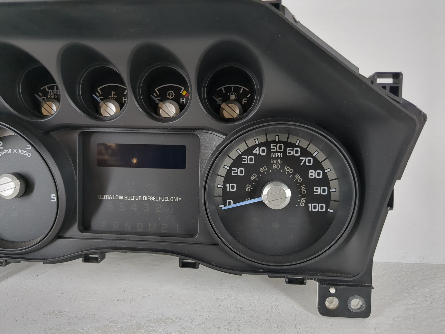 2012 Ford F-350 Super Duty Instrument Cluster Speedometer Gauges Fits OEM Used Auto Parts - Oemusedautoparts1.com
