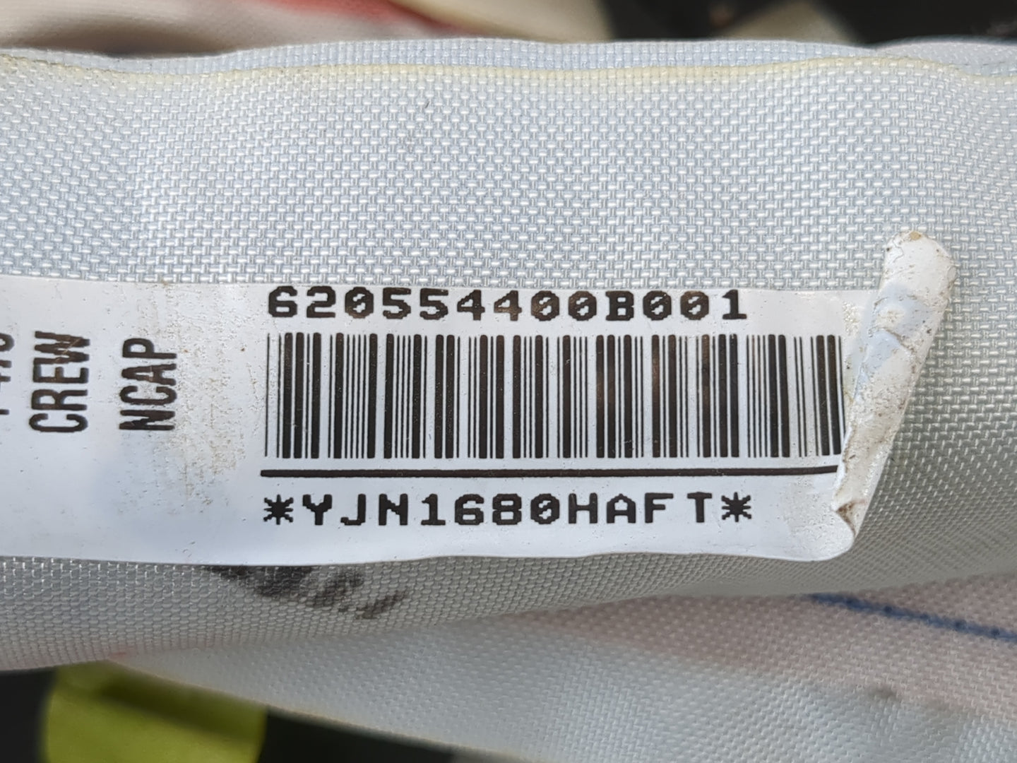 2011-2015 Ford F-350 Super Duty Passenger Curtain Air Bag Oem - Oemusedautoparts1.com