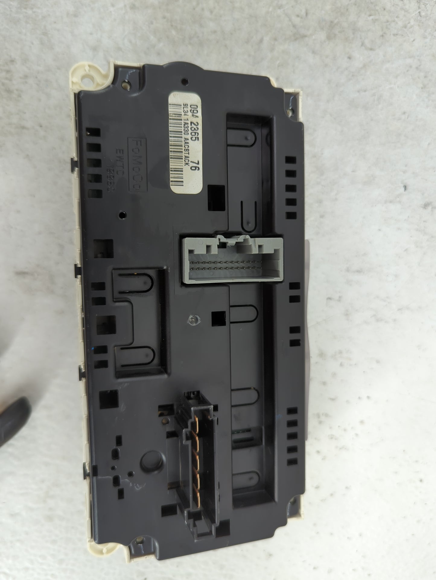 2012 Ford F150 Climate Control Module Temperature AC/Heater Replacement P/N:9L34-1A330-AAC8TACK 0942365 Fits Fits 2011 OEM U
