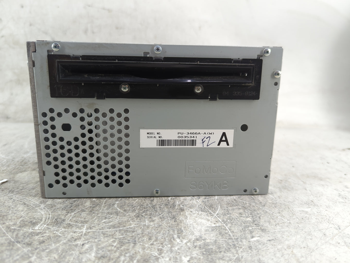 2012 Ford F150 Pickup Radio AM FM Cd Player Receiver Replacement P/N:CL3T-19C107-AD PU-3466A-A(W), 276-0736-84 Fits OEM Used