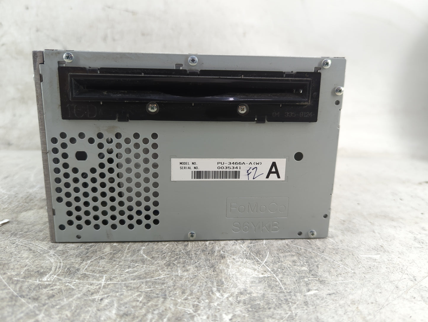 2012 Ford F150 Pickup Radio AM FM Cd Player Receiver Replacement P/N:CL3T-19C107-AD PU-3466A-A(W), 276-0736-84 Fits OEM Used