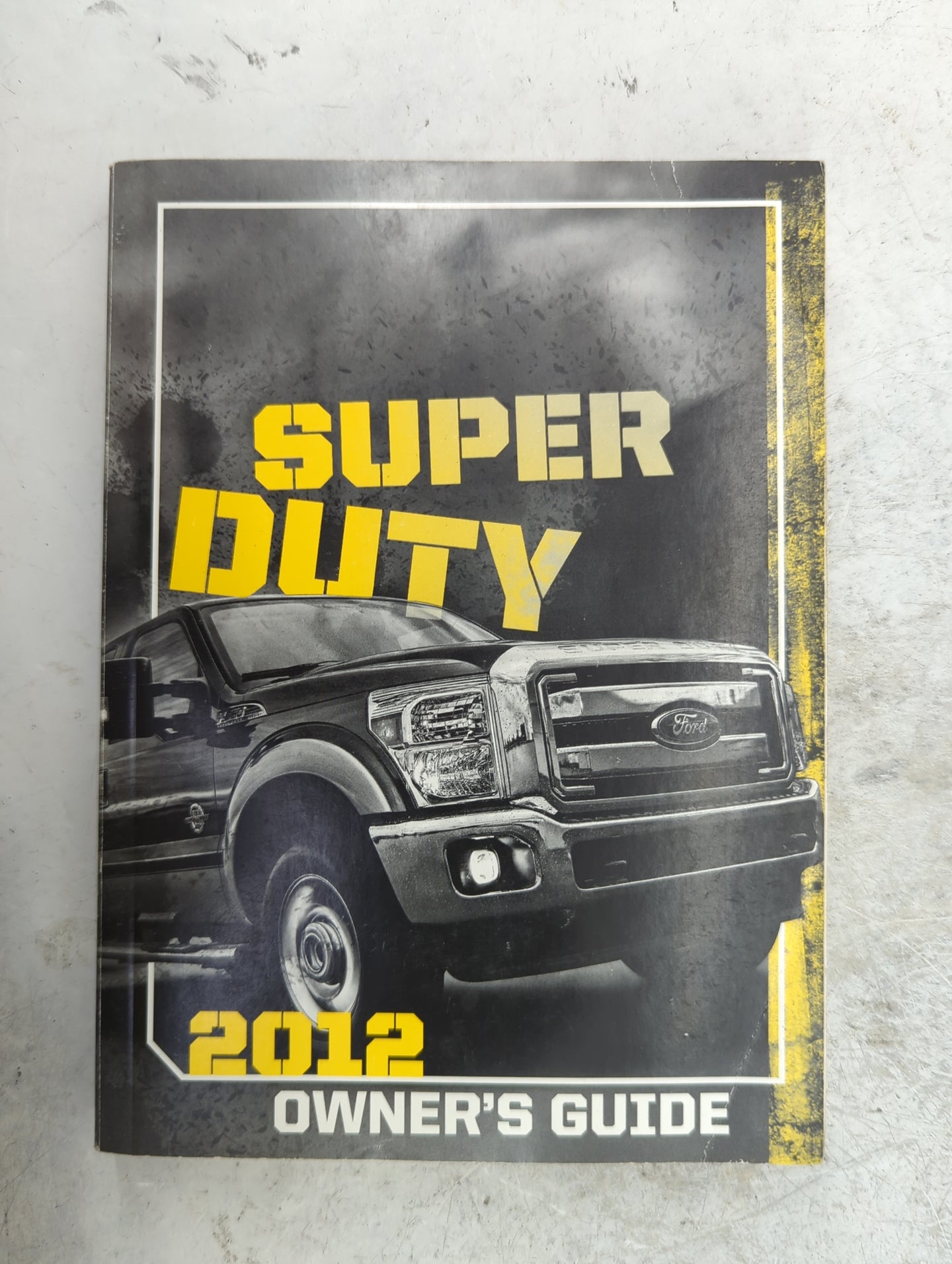 2012 Ford F250sd Owners Manual Book Guide P/N:CC3J19A321AA OEM Used Auto Parts - Oemusedautoparts1.com