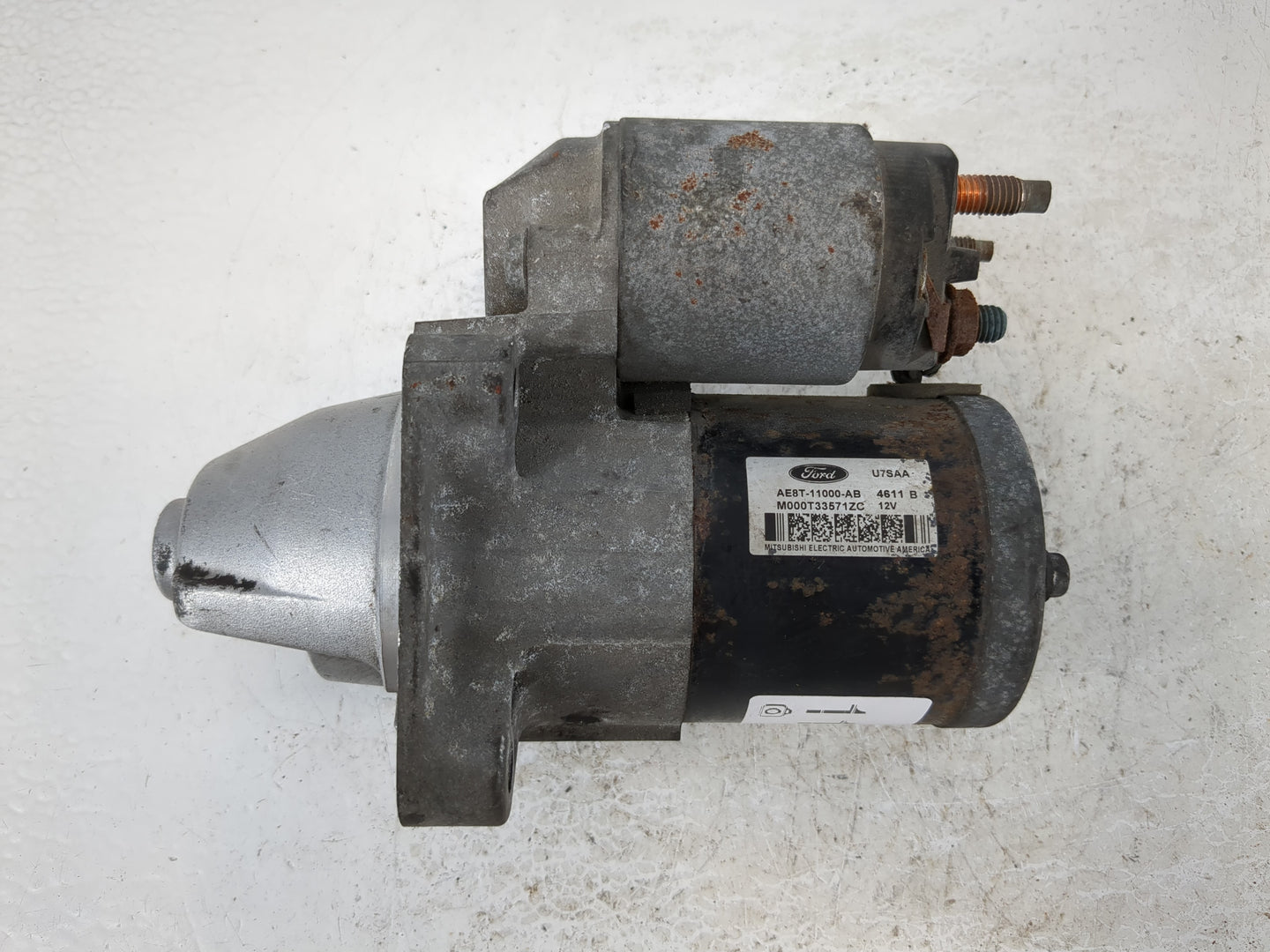 2011-2019 Ford Fiesta Car Starter Motor Solenoid OEM P/N:AE8T-11000-AB Fits Fits 2011 2012 2013 2014 2015 2016 2017 2018 201