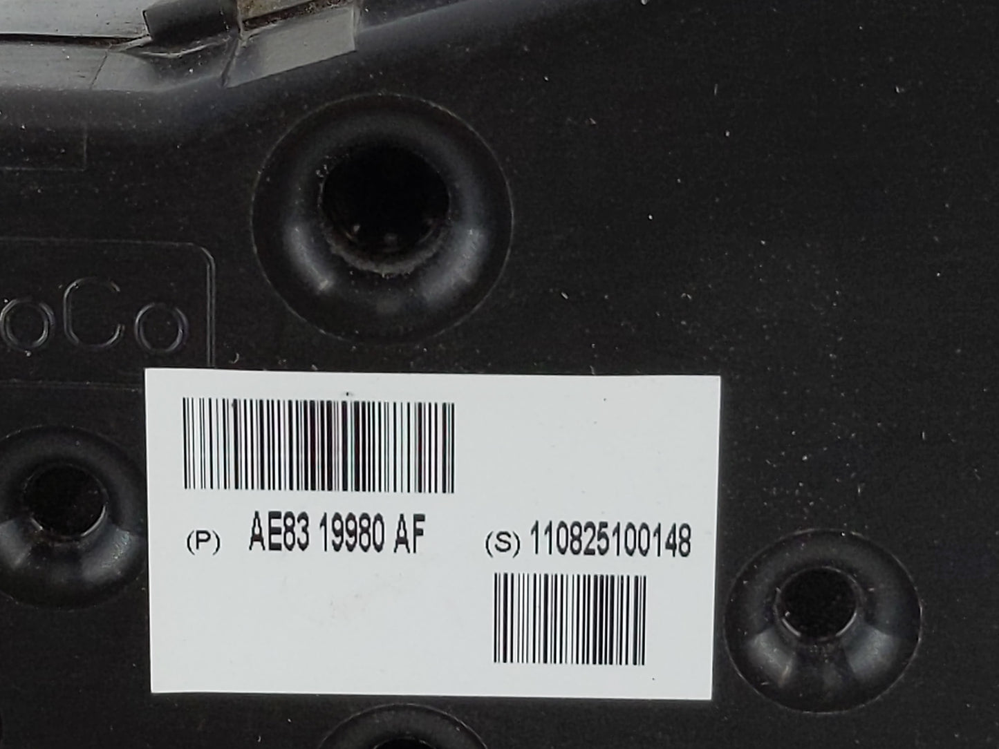 2012 Ford Fiesta Climate Control Module Temperature AC/Heater Replacement P/N:AE83 19980 AF Fits OEM Used Auto Parts - Oemus