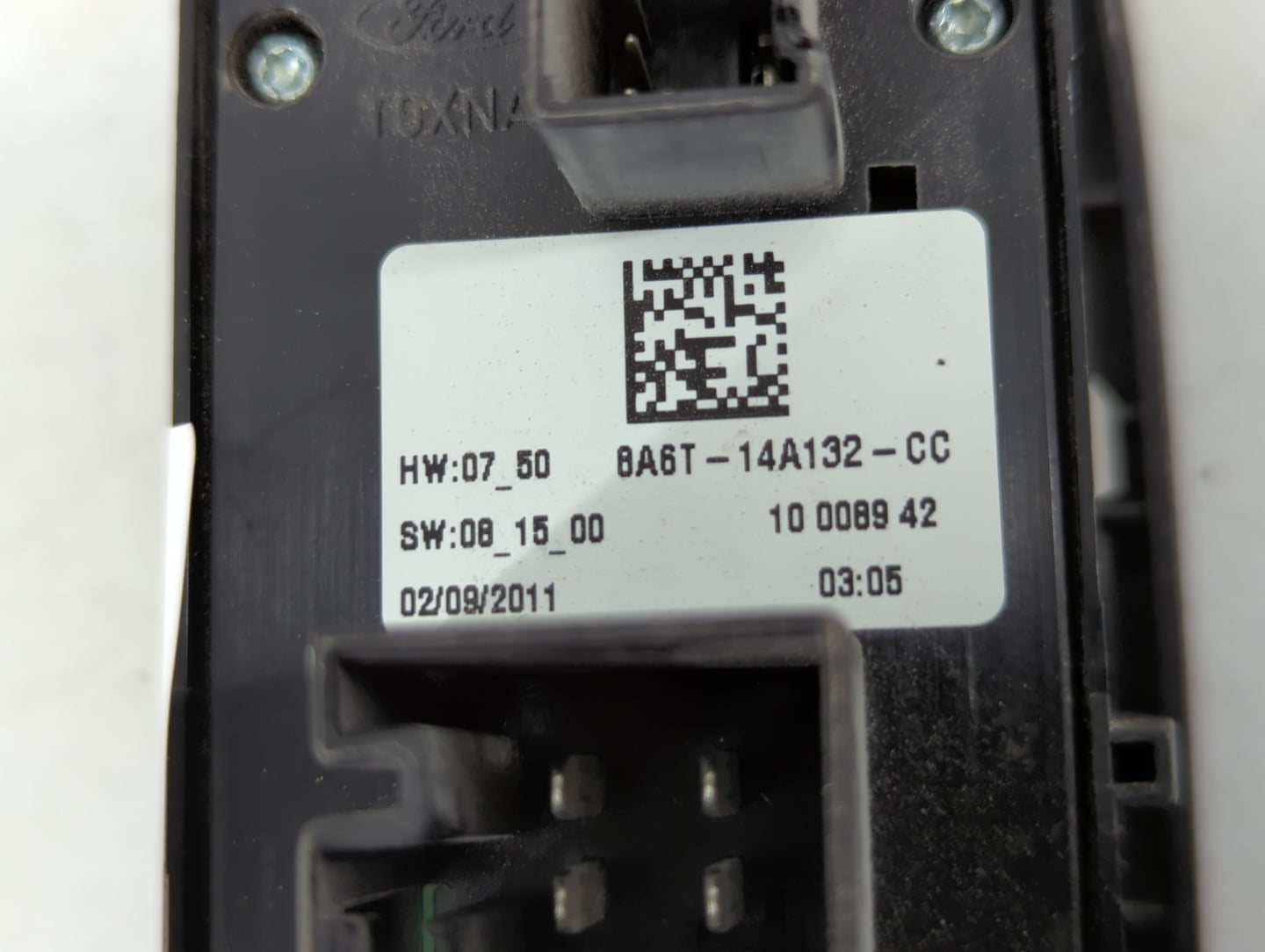 2011-2013 Ford Fiesta Master Power Window Switch Replacement Driver Side Left P/N:BA6T-14A132-CC Fits Fits 2011 2012 2013 OE