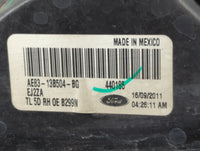 2011-2013 Ford Fiesta Tail Light Assembly Passenger Right OEM P/N:AE83-13B504-BG Fits Fits 2011 2012 2013 OEM Used Auto Part