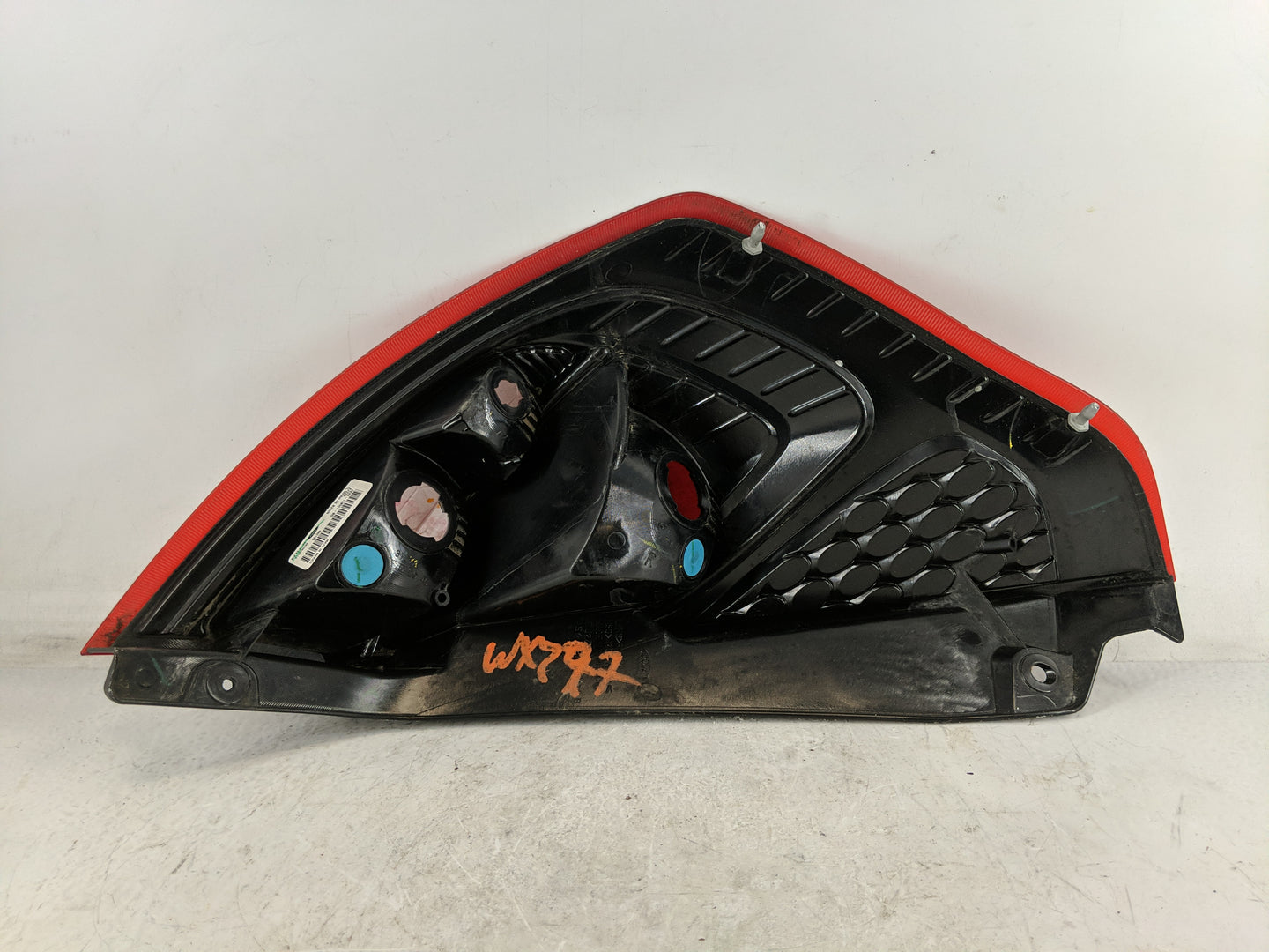 2011-2013 Ford Fiesta Tail Light Assembly Passenger Right OEM P/N:AE83-13B504-BG Fits Fits 2011 2012 2013 OEM Used Auto Part