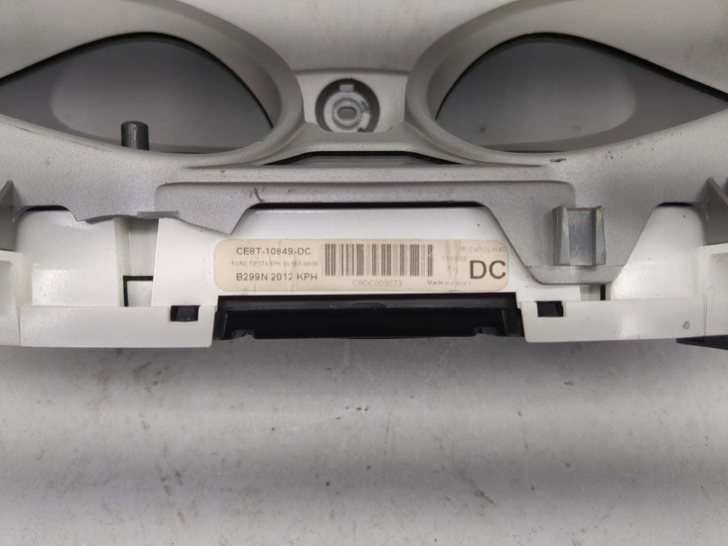 2012-2013 Ford Fiesta Instrument Cluster Speedometer Gauges Fits Fits 2012 2013 OEM Used Auto Parts - Oemusedautoparts1.com