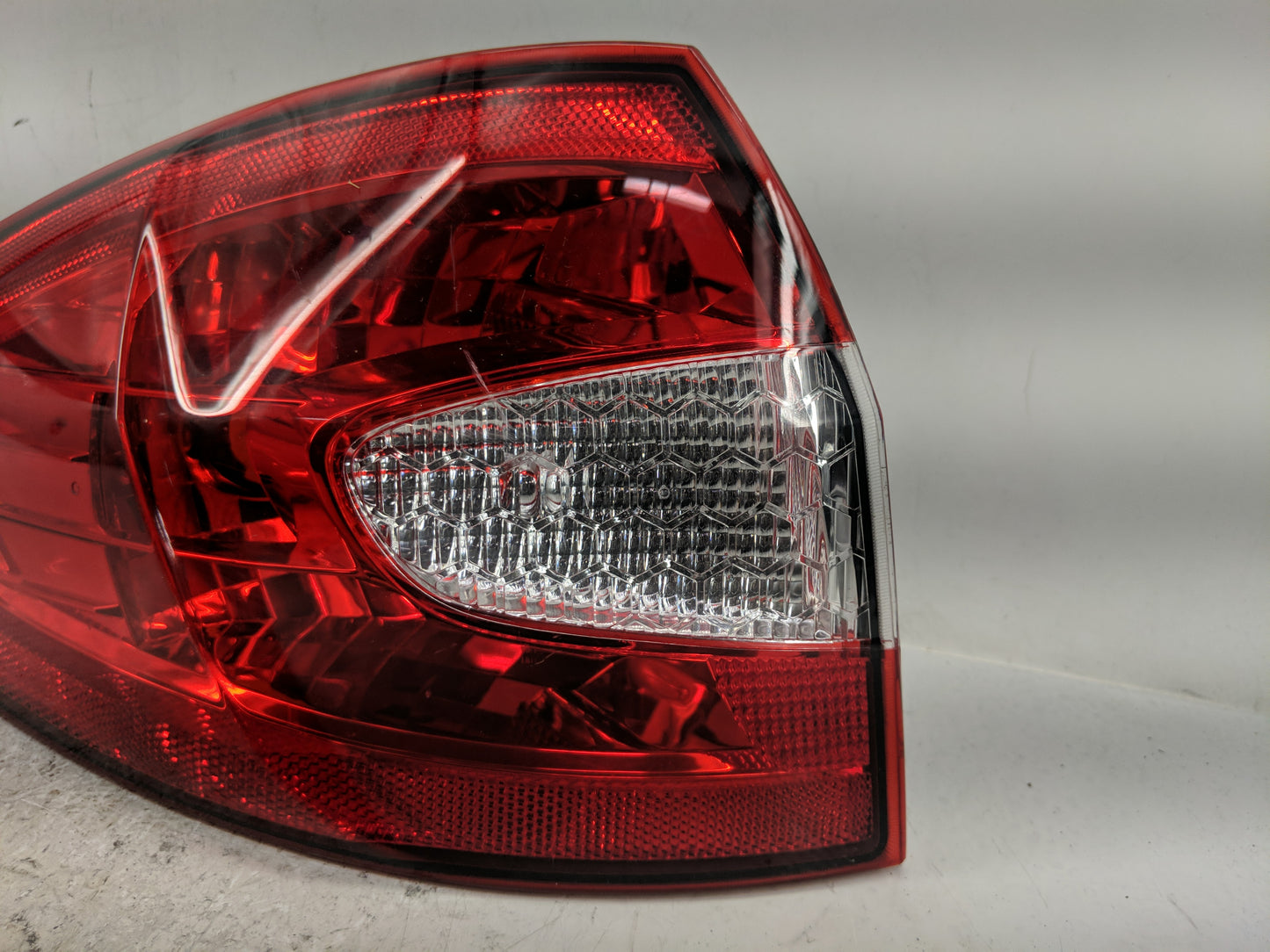 2011-2013 Ford Fiesta Tail Light Assembly Driver Left OEM P/N:AE83-13B505-AC Fits Fits 2011 2012 2013 OEM Used Auto Parts - 