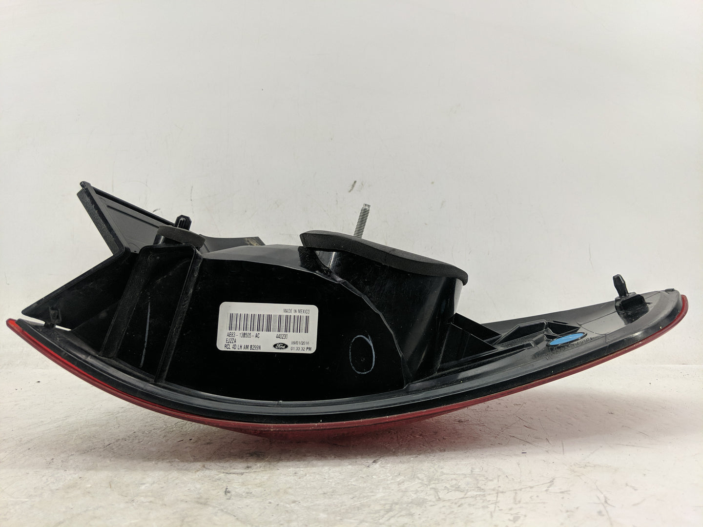 2011-2013 Ford Fiesta Tail Light Assembly Driver Left OEM P/N:AE83-13B505-AC Fits Fits 2011 2012 2013 OEM Used Auto Parts - 