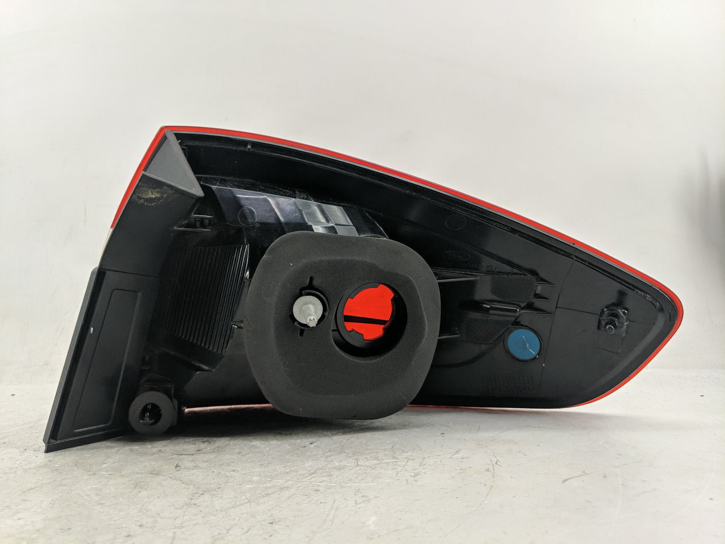 2011-2013 Ford Fiesta Tail Light Assembly Driver Left OEM P/N:AE83-13B505-AC Fits Fits 2011 2012 2013 OEM Used Auto Parts - 