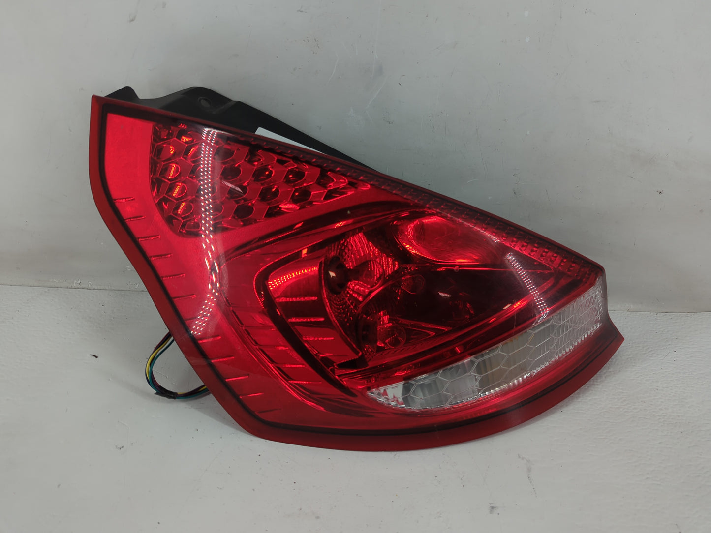 2011-2013 Ford Fiesta Tail Light Assembly Driver Left OEM P/N:AE83-13B505-BG Fits Fits 2011 2012 2013 OEM Used Auto Parts - 