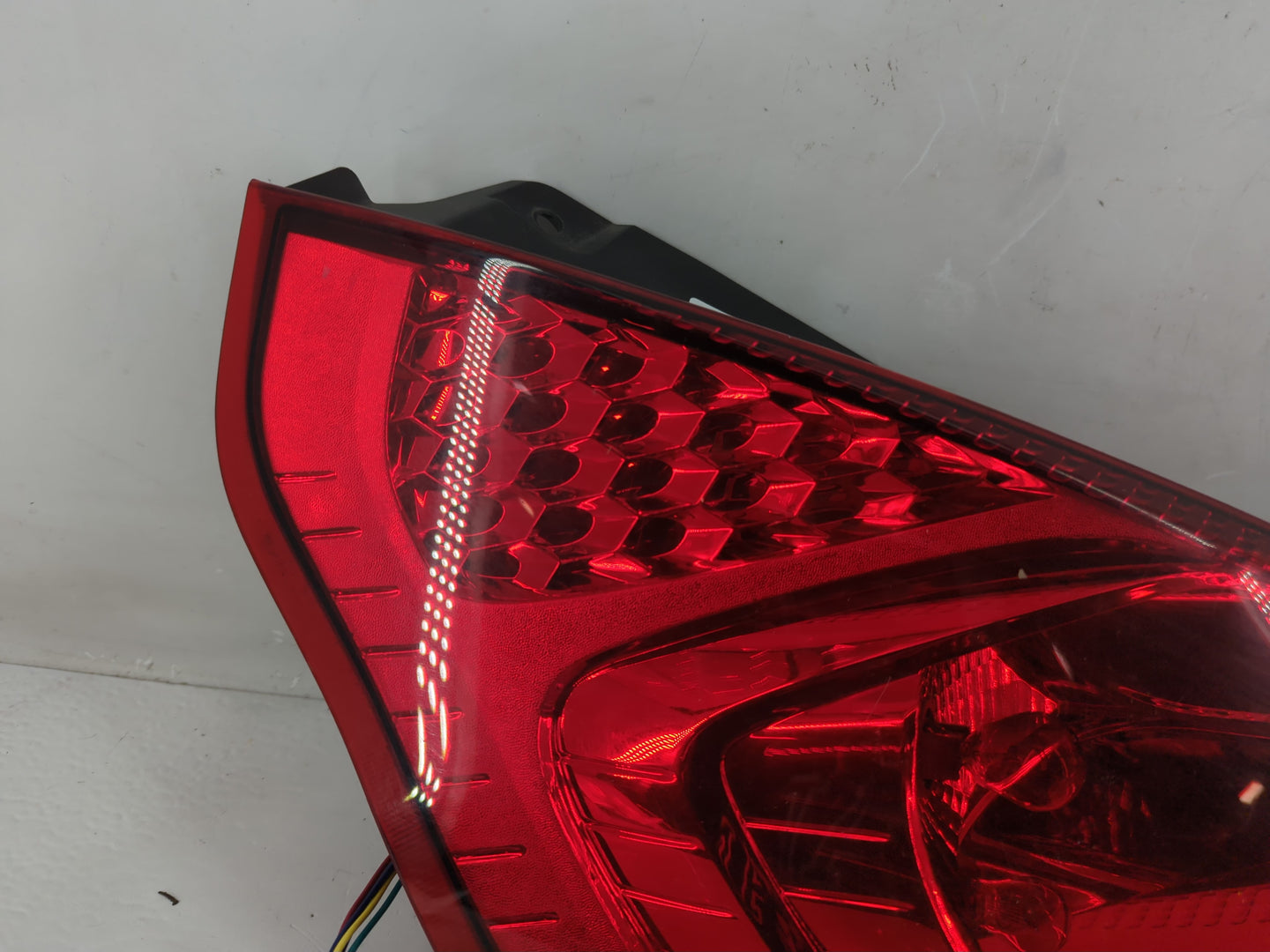 2011-2013 Ford Fiesta Tail Light Assembly Driver Left OEM P/N:AE83-13B505-BG Fits Fits 2011 2012 2013 OEM Used Auto Parts - 