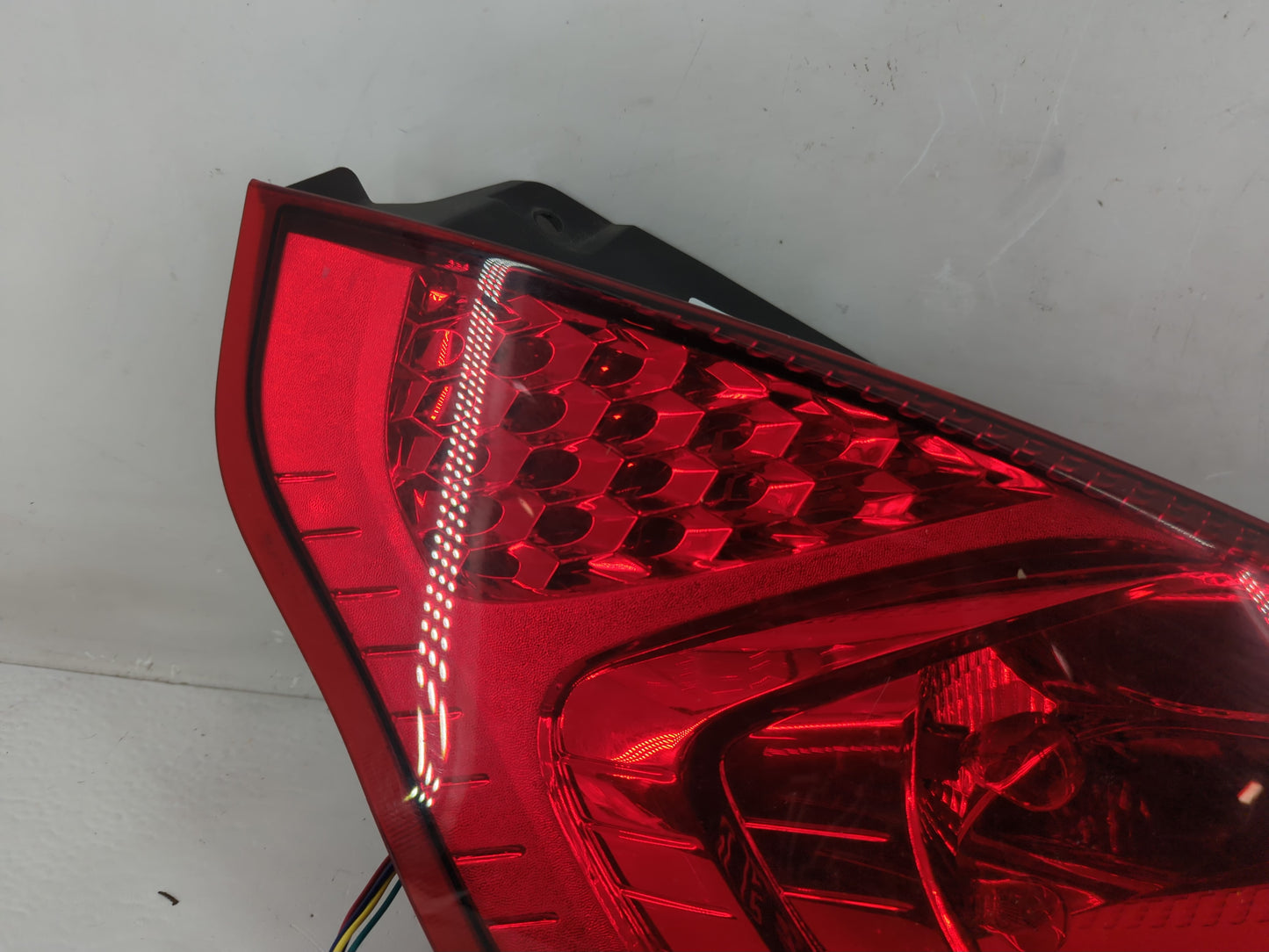 2011-2013 Ford Fiesta Tail Light Assembly Driver Left OEM P/N:AE83-13B505-BG Fits Fits 2011 2012 2013 OEM Used Auto Parts - 