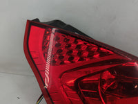 2011-2013 Ford Fiesta Tail Light Assembly Driver Left OEM P/N:AE83-13B505-BG Fits Fits 2011 2012 2013 OEM Used Auto Parts - 