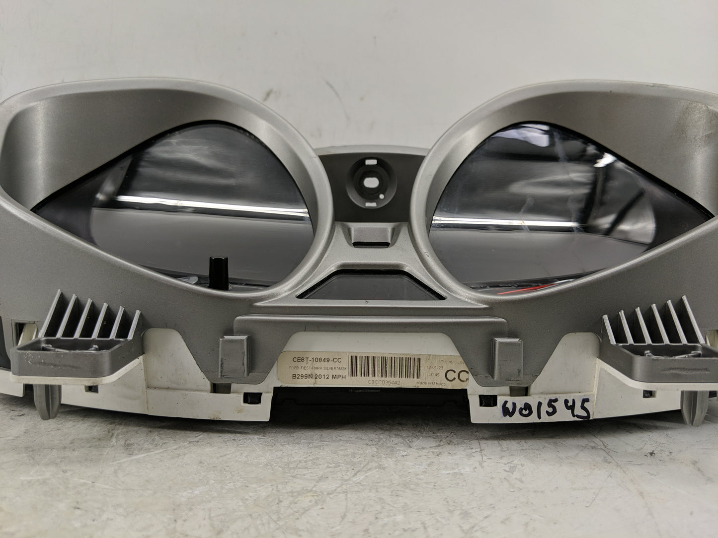 2012 Ford Fiesta Instrument Cluster Speedometer Gauges Fits OEM Used Auto Parts - Oemusedautoparts1.com