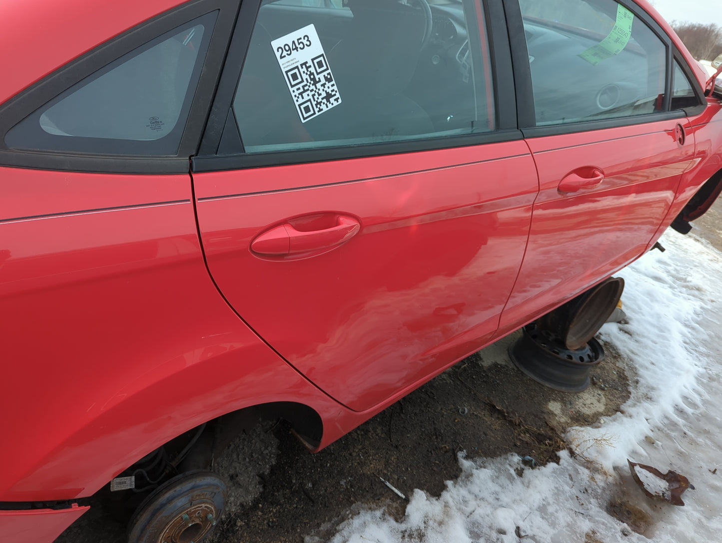 2011-2015 Ford Fiesta Passenger Rear Door Oem - Oemusedautoparts1.com