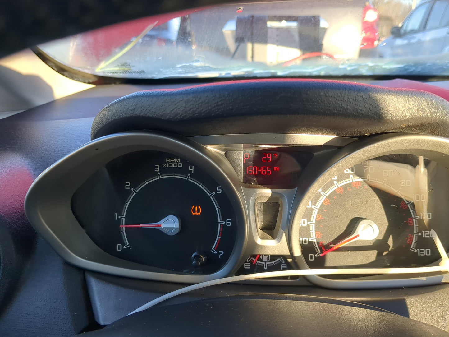 2012 Ford Fiesta Instrument Cluster Speedometer Gauges Fits OEM Used Auto Parts - Oemusedautoparts1.com