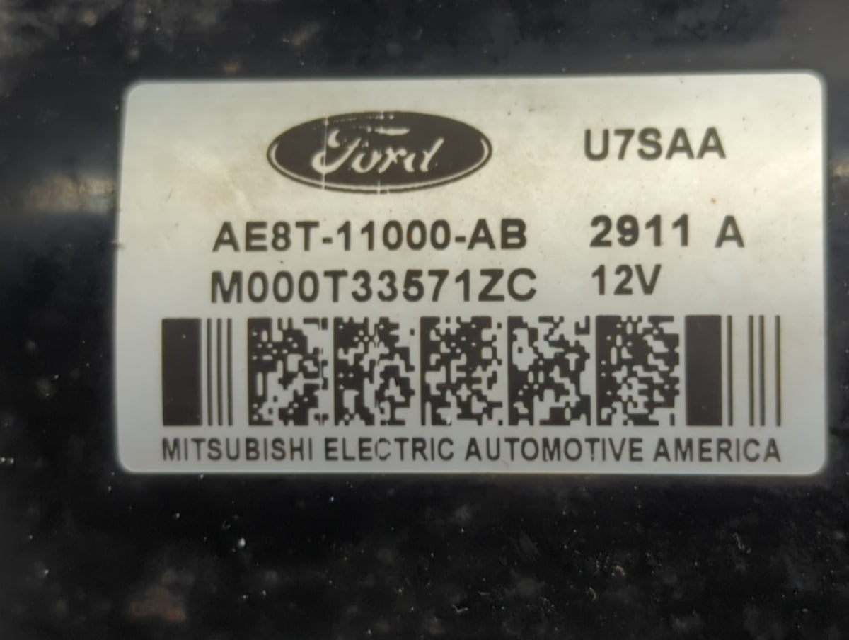 2011-2019 Ford Fiesta Car Starter Motor Solenoid OEM P/N:AE8T-11000-AB M000T33571ZC Fits OEM Used Auto Parts - Oemusedautopa