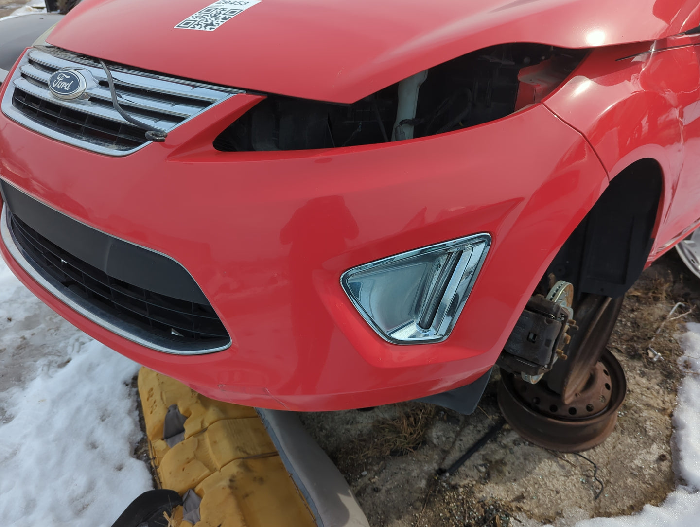 2011-2013 Ford Fiesta Front Bumper - Oem - Oemusedautoparts1.com