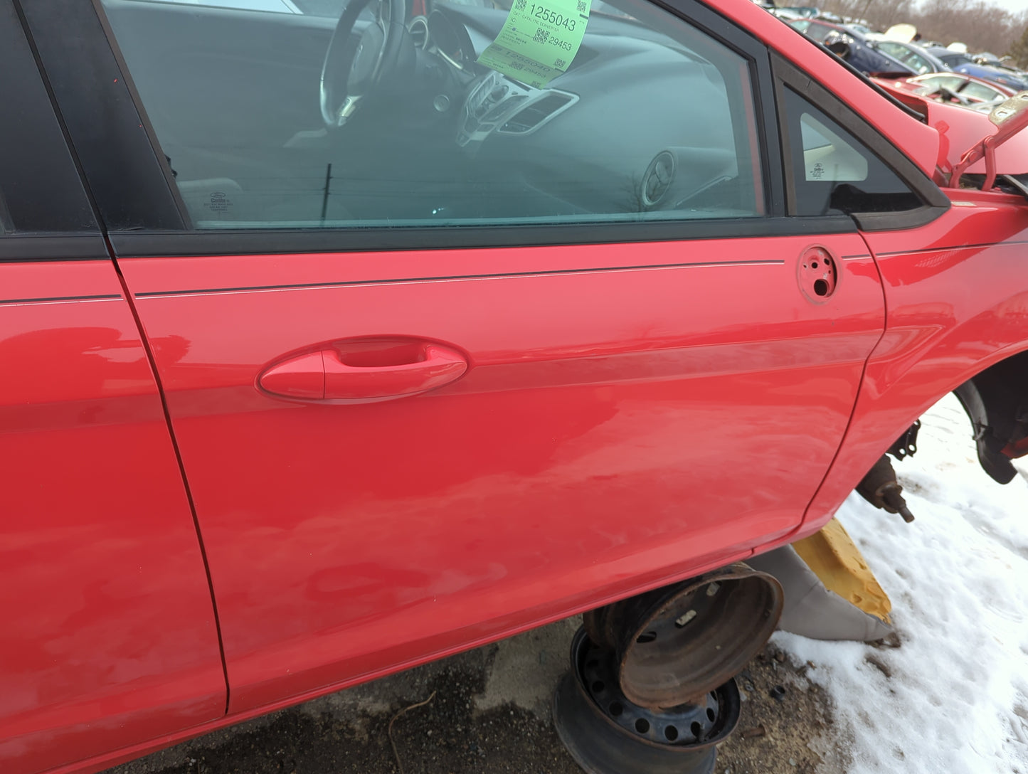 2011-2019 Ford Fiesta Passenger Front Door Oem - Oemusedautoparts1.com