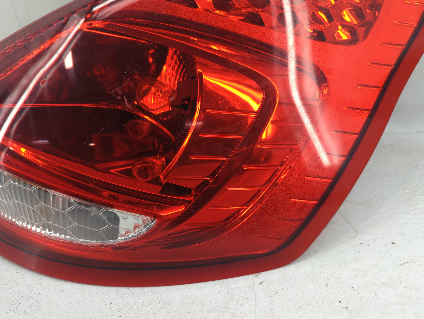 2011-2013 Ford Fiesta Tail Light Assembly Passenger Right OEM P/N:AE83-13B504-B Fits Fits 2011 2012 2013 OEM Used Auto Parts