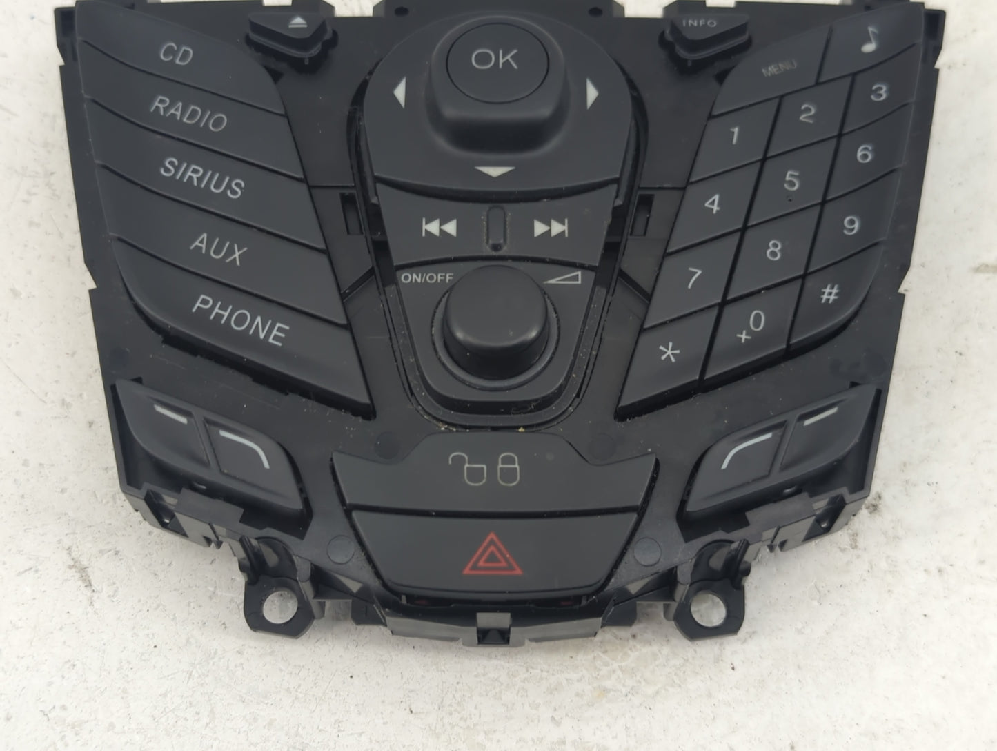 2011-2013 Ford Fiesta Radio Control Panel - Oemusedautoparts1.com