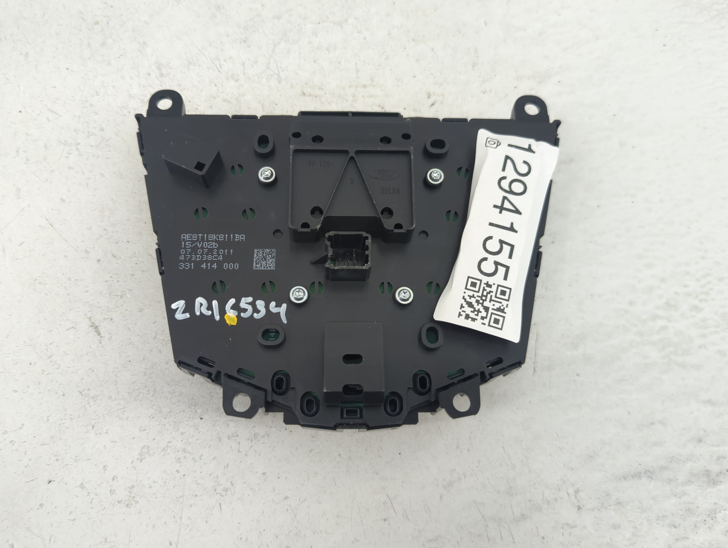 2011-2013 Ford Fiesta Radio Control Panel - Oemusedautoparts1.com