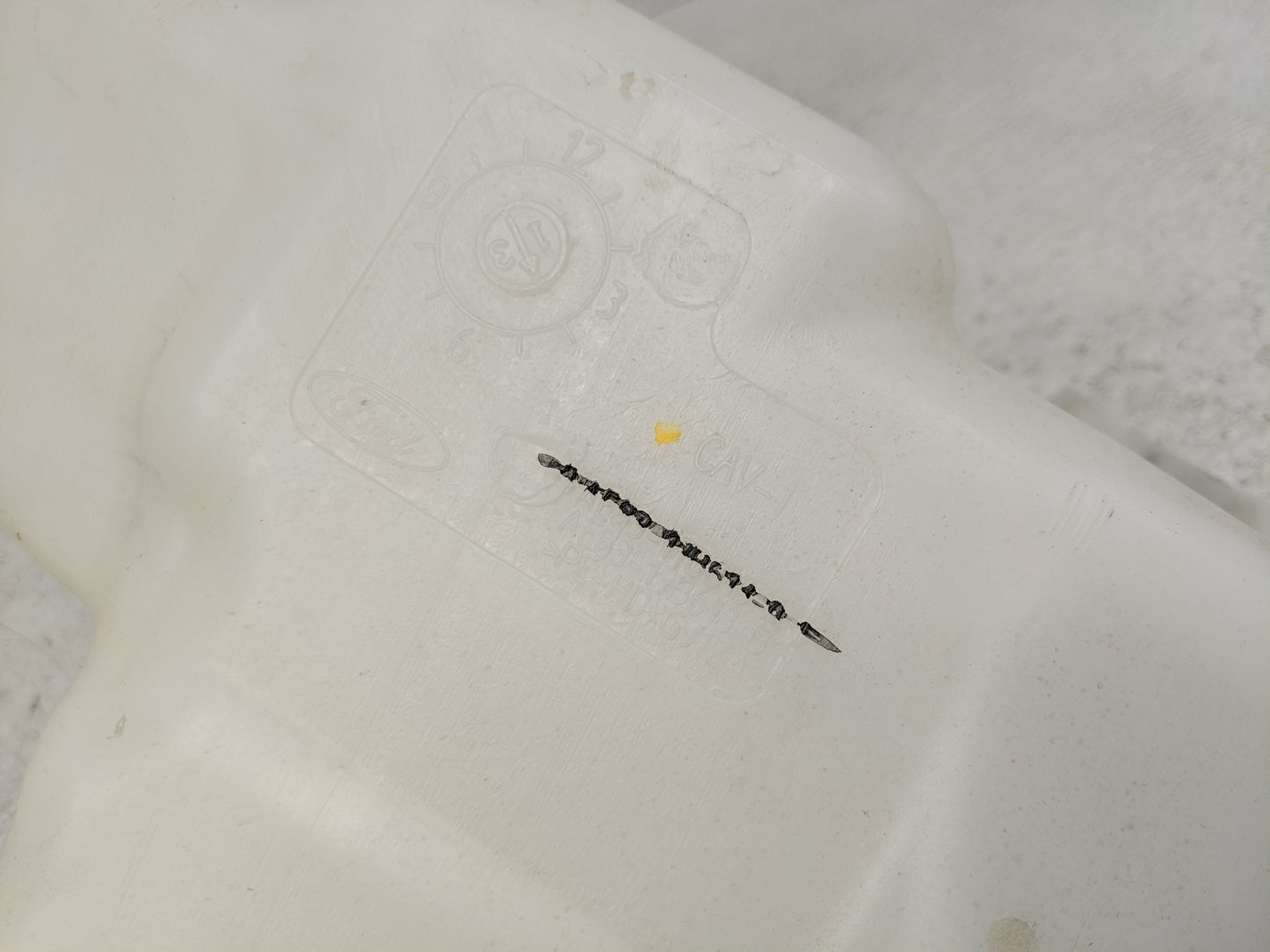2011-2019 Ford Fiesta Windshield Washer Fluid Reservoir Bottle Oem - Oemusedautoparts1.com