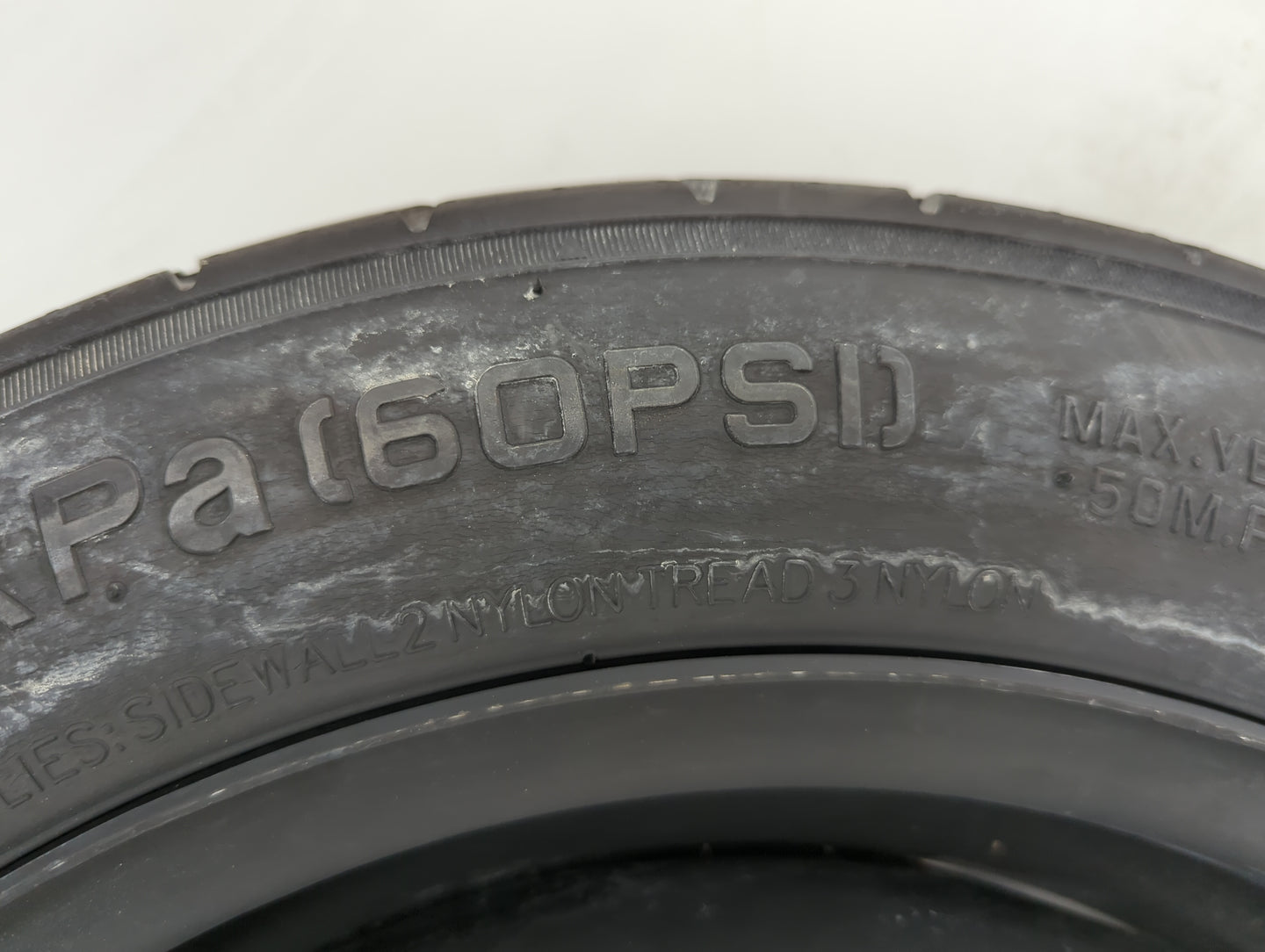 2012 Ford Fiesta Spare Donut Tire Wheel Rim Oem - Oemusedautoparts1.com