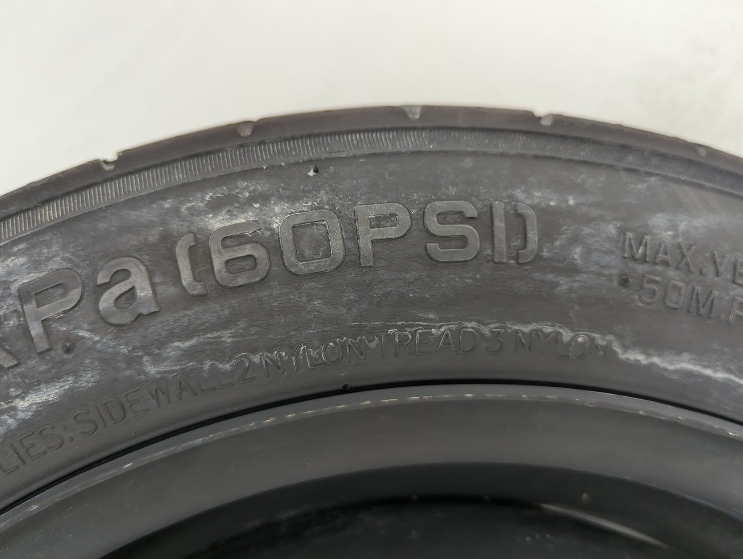 2012 Ford Fiesta Spare Donut Tire Wheel Rim Oem - Oemusedautoparts1.com