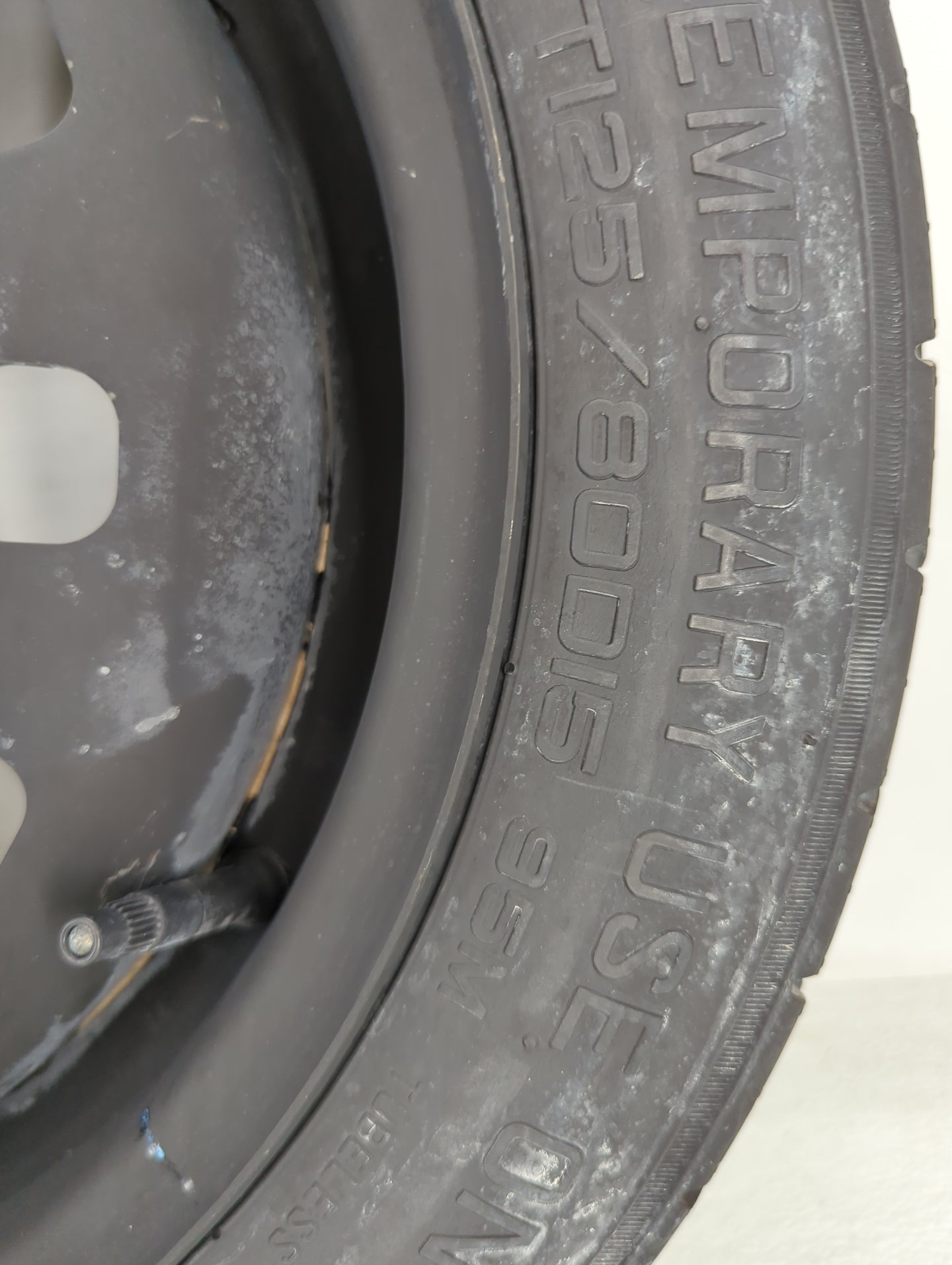 2012 Ford Fiesta Spare Donut Tire Wheel Rim Oem - Oemusedautoparts1.com