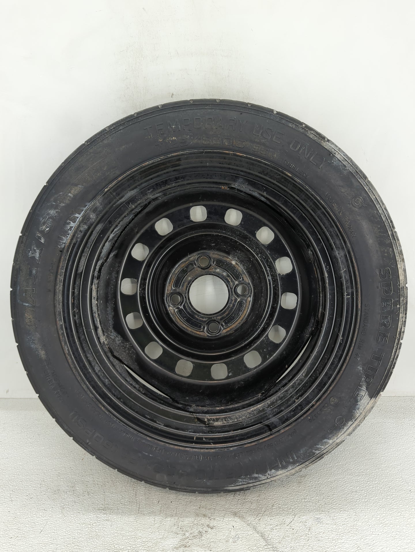 2012 Ford Fiesta Spare Donut Tire Wheel Rim Oem - Oemusedautoparts1.com