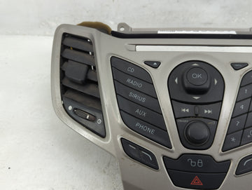2011-2013 Ford Fiesta Radio AM FM Cd Player Receiver Replacement P/N:AE8T18K811BA Fits Fits 2011 2012 2013 OEM Used Auto Parts