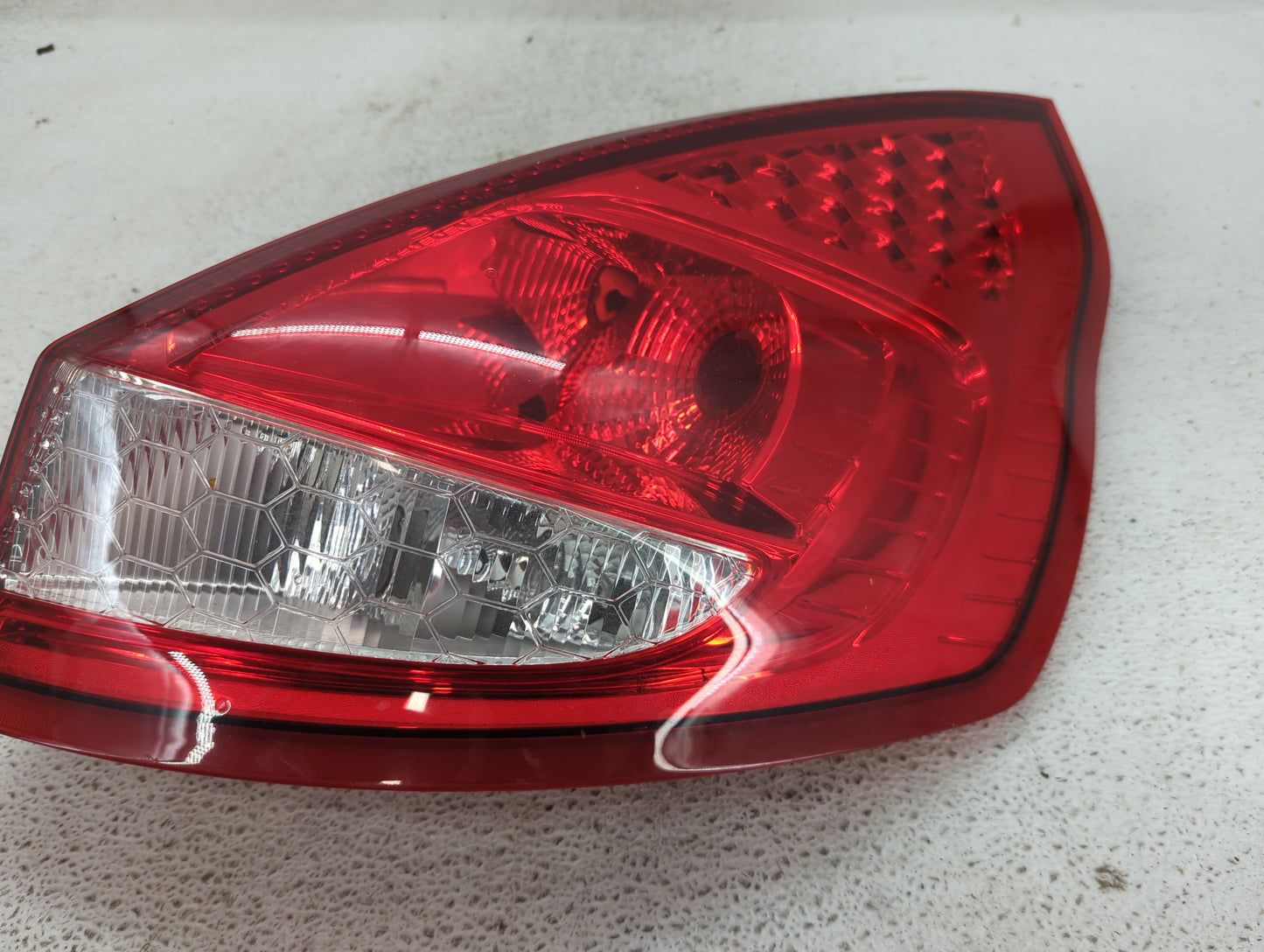 2011-2013 Ford Fiesta Tail Light Assembly Passenger Right OEM Fits Fits 2011 2012 2013 OEM Used Auto Parts - Oemusedautopart