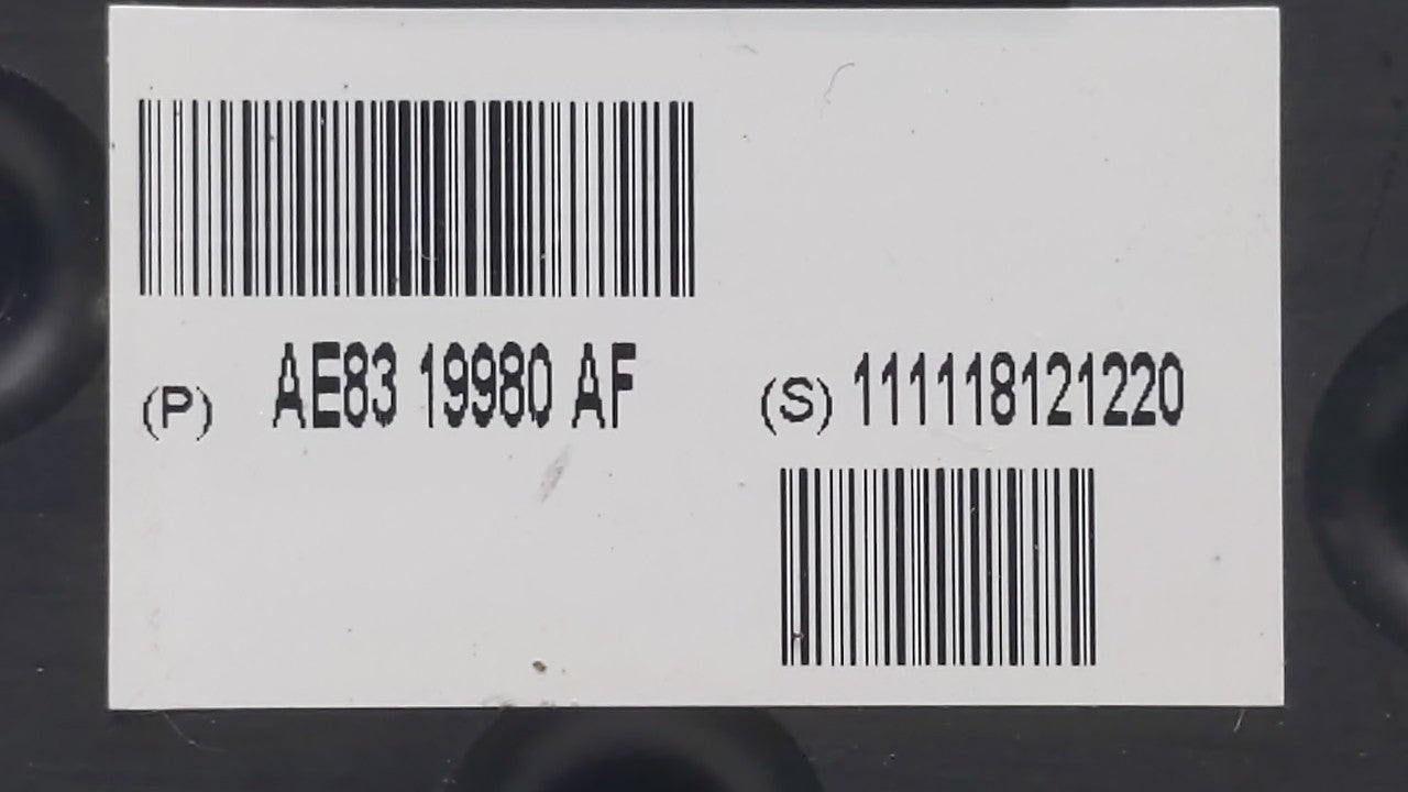 2011-2013 Ford Fiesta Climate Control Module Temperature AC/Heater Replacement P/N:AE83-19980-AF AE83-19980-AH Fits OEM Used
