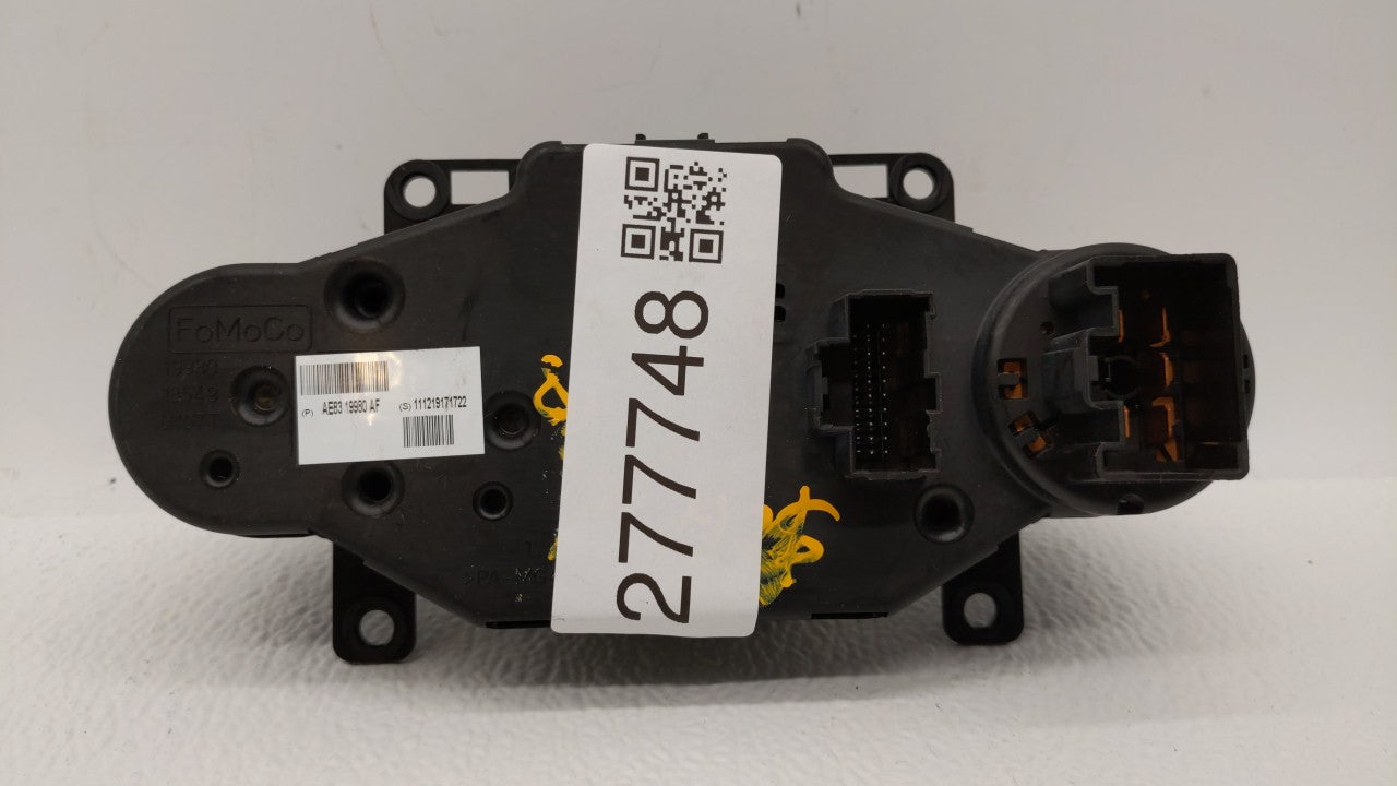 2011-2013 Ford Fiesta Climate Control Module Temperature AC/Heater Replacement P/N:AE83-19980-AF AE83-19980-AH Fits OEM Used