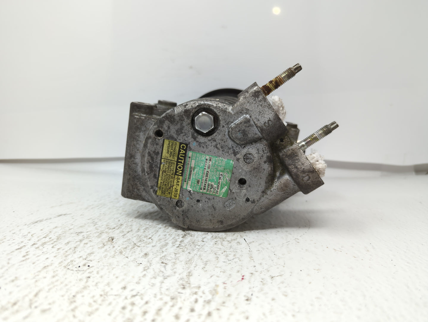 2012 Ford Fiesta ABS Pump Control Module Replacement P/N:AE84-19D629-AD Fits OEM Used Auto Parts - Oemusedautoparts1.com