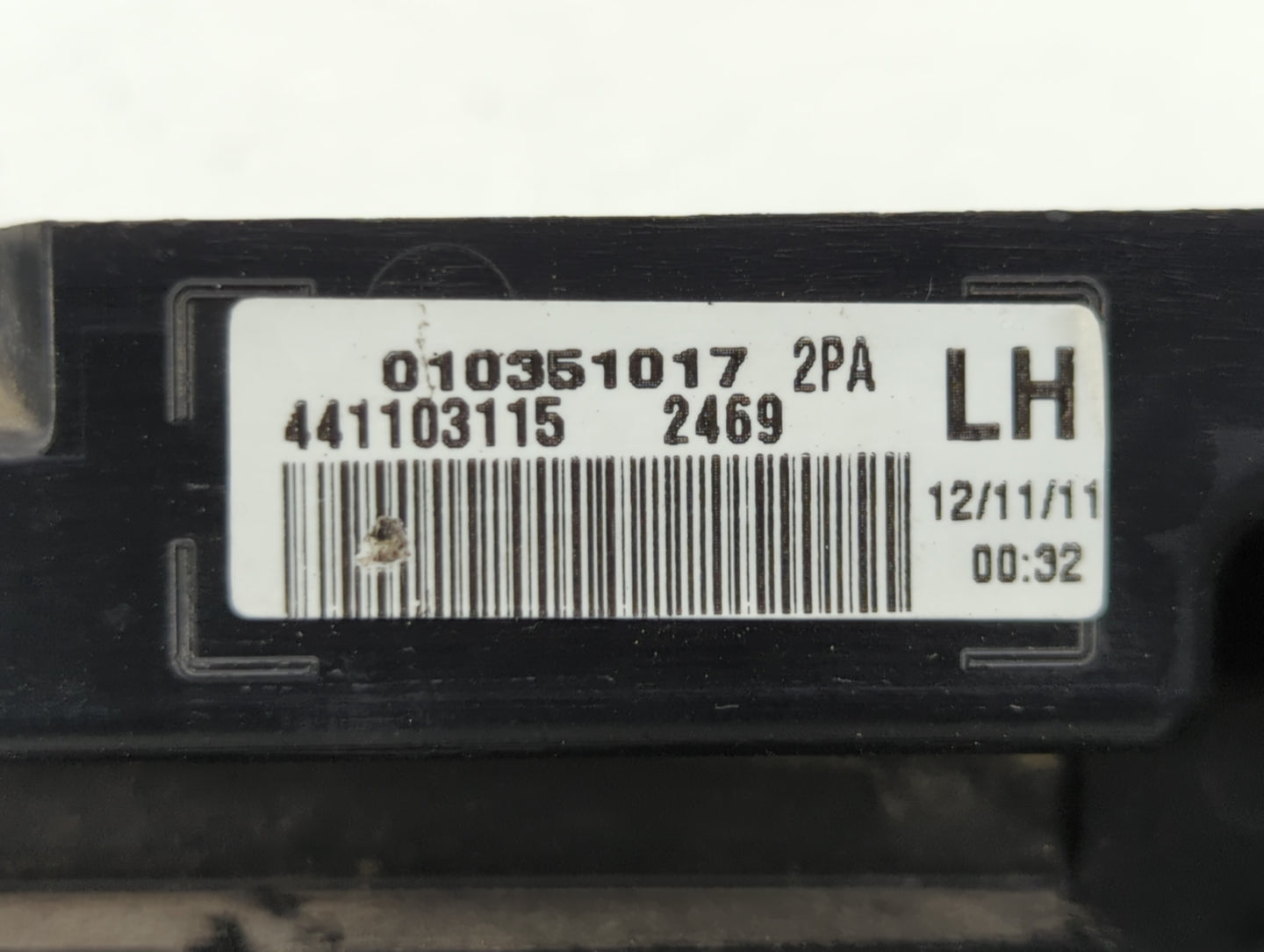 2011-2013 Ford Fiesta Driver Left Oem Front Light Lamp - Oemusedautoparts1.com