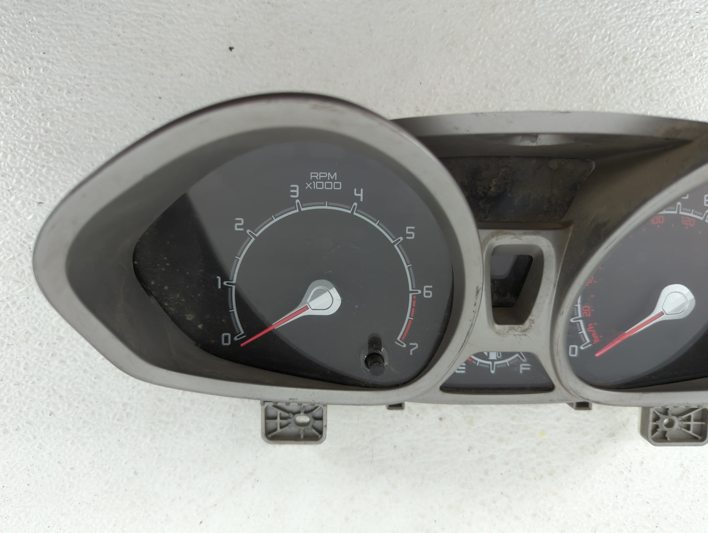 2012 Ford Fiesta Instrument Cluster Speedometer Gauges P/N:CE8T-10849-AC B299N 20 Fits OEM Used Auto Parts - Oemusedautopart